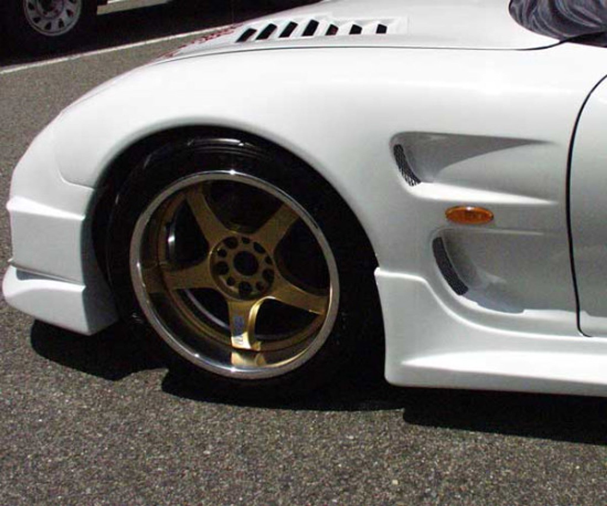 Charge Speed 1993-2004 Mazda RX7 D-1 Style Front 20MM Wide Body Fenders