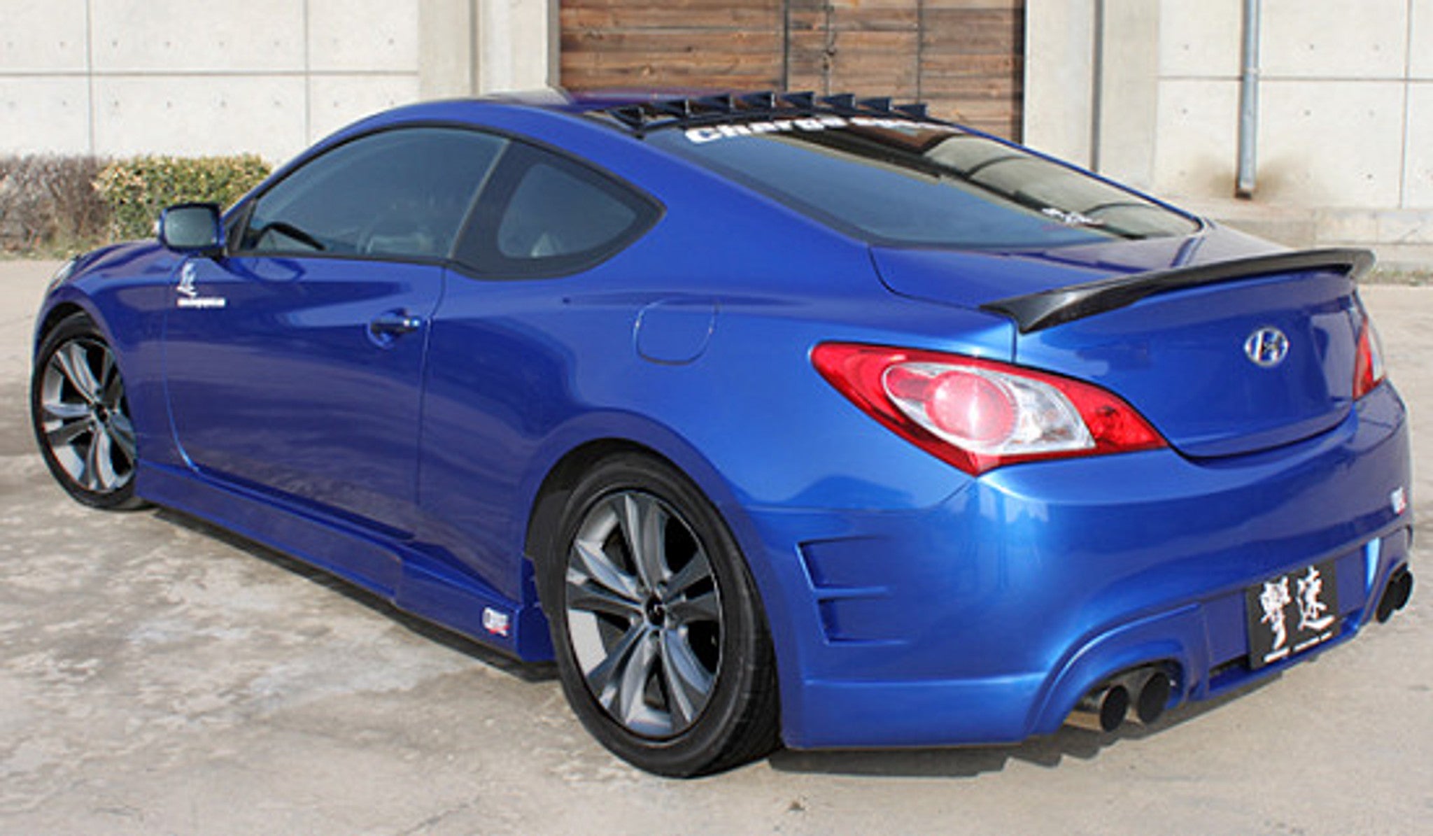 Charge Speed 2009-2012 Hyundai Genesis Coupe Rear Bumper