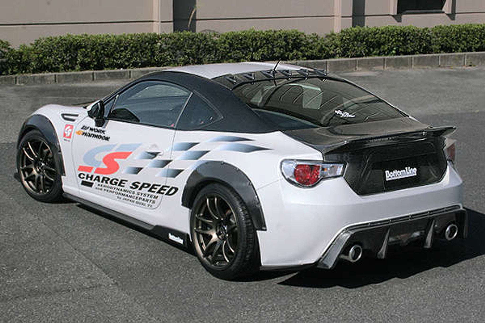 Charge Speed 2017-2020 Toyota 86 Model Bottom Lines Carbon Rear Caps