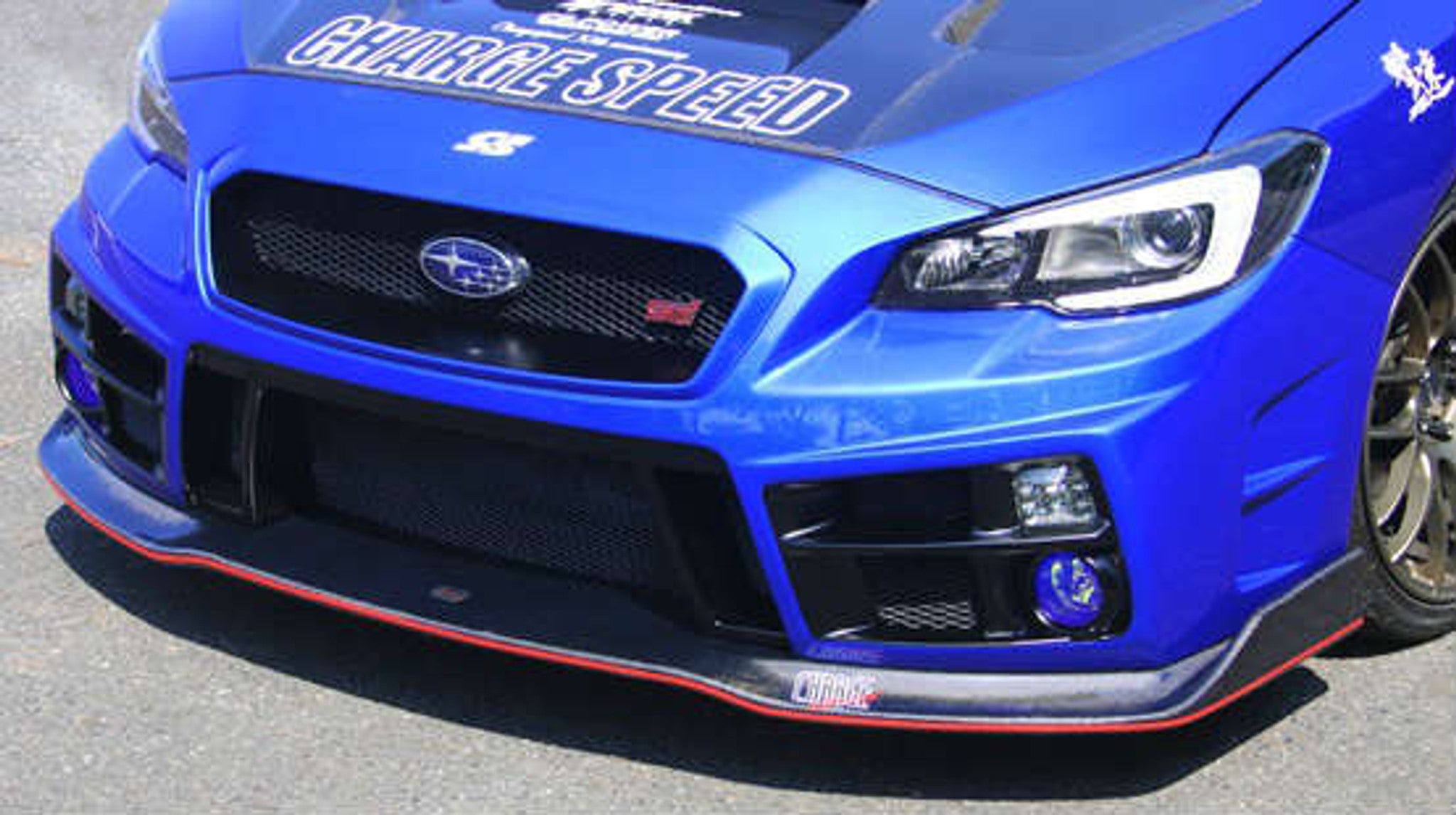 Charge Speed 2015-2021 Subaru WRX/ STi Type 2B Wide Body Complete Kit with Type B CARBON FRONT LIP & Carbon Rear Diffuser