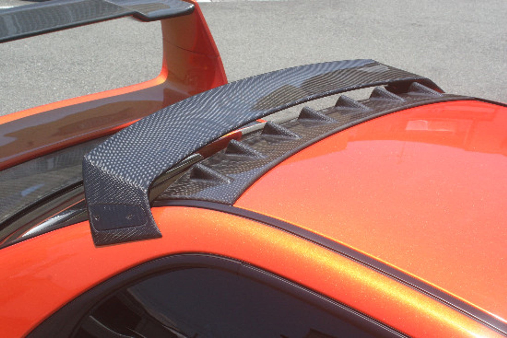 Charge Speed 2002-2007 Subaru WRX Carbon Roof Vane Wing