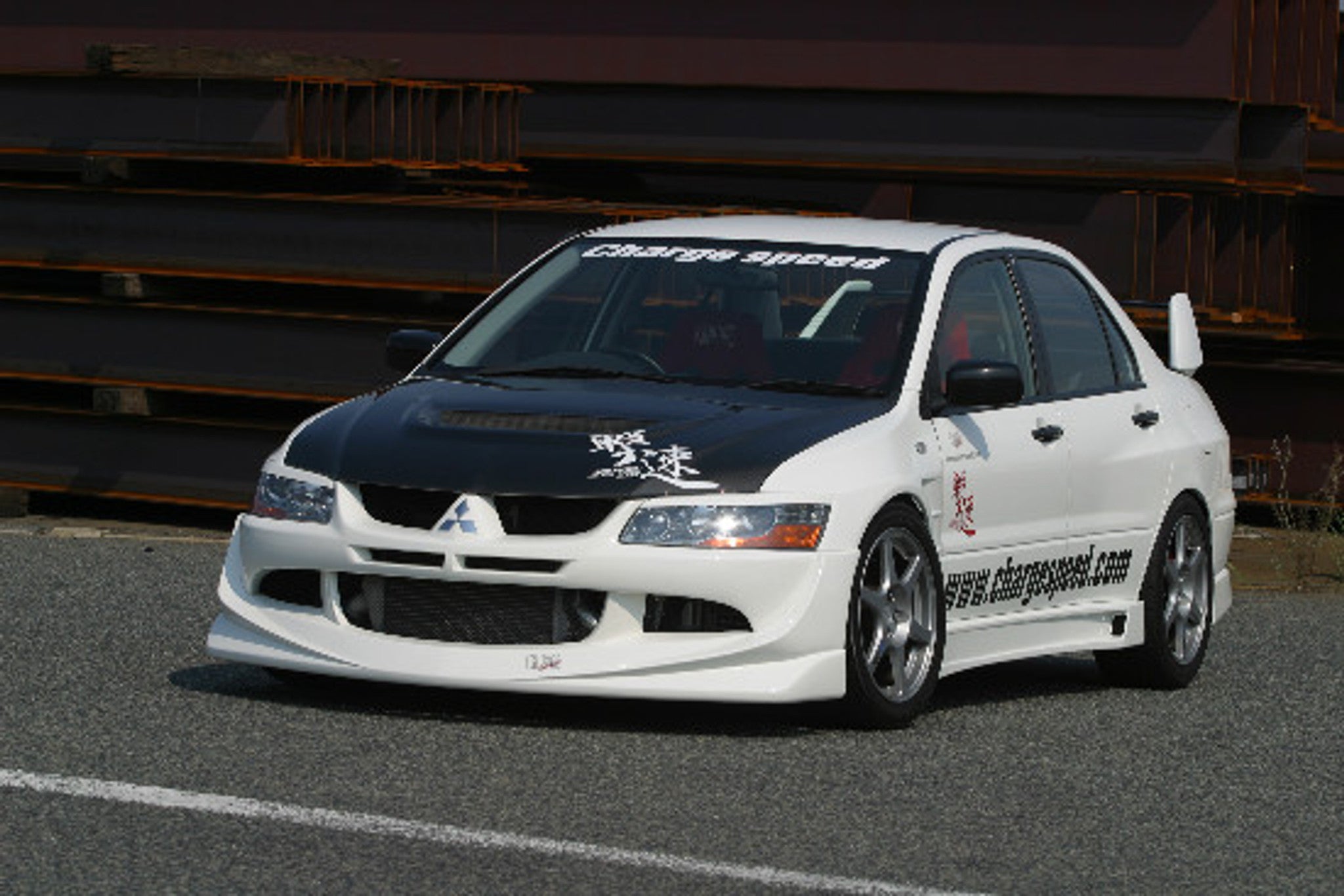 Charge Speed 2003-2005 Mitsubishi Lancer Evo VIII Full Lip Kit