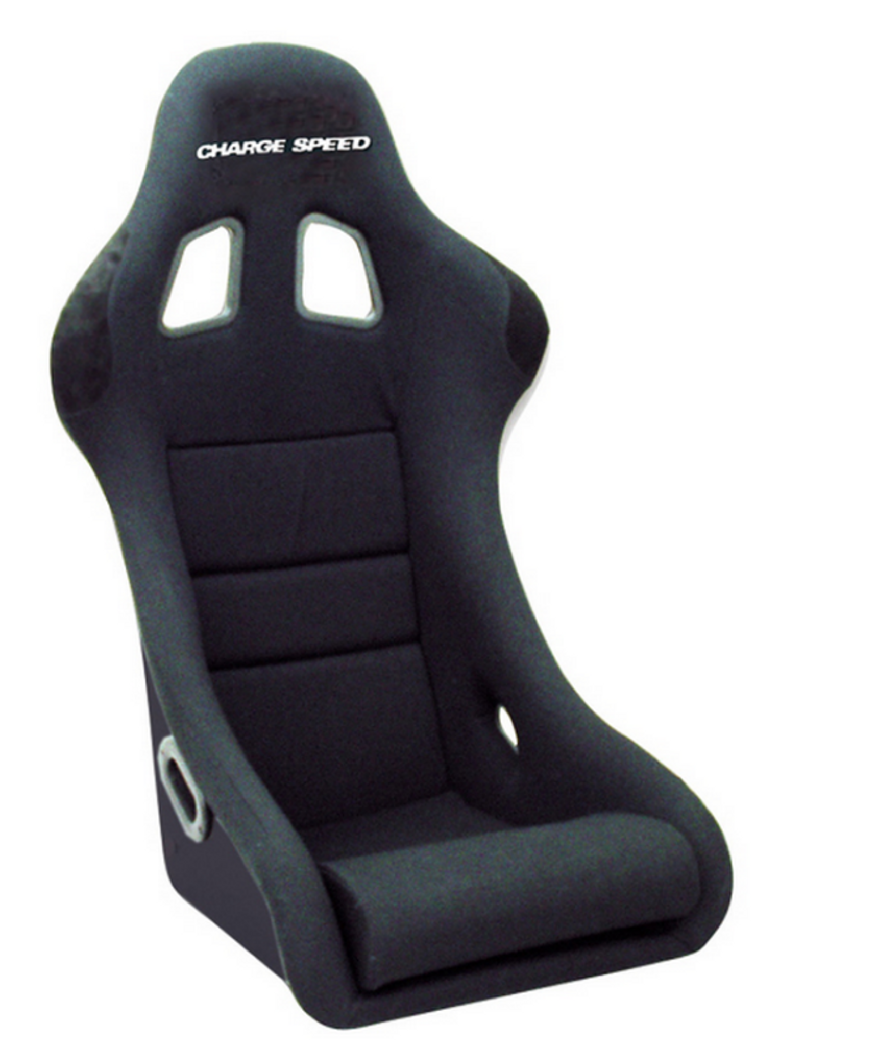 Charge Speed Bucket Racing Seat Shark Type FRP Black