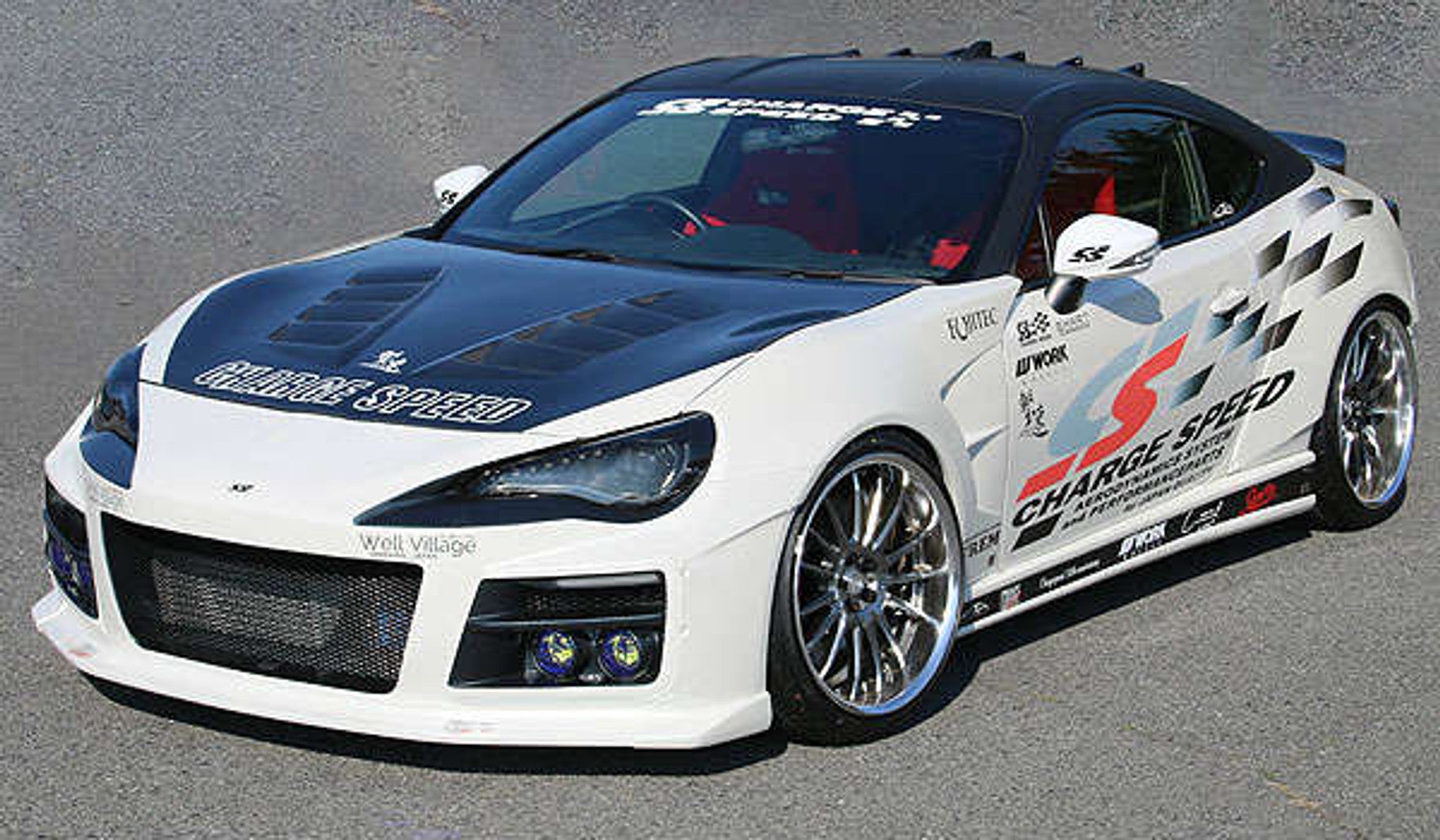 Charge Speed 2013-2020 Subaru BRZ/ Toyota 86/ Scion FRS All Models Type 3 Complete Wide Body Kit with Front DRL & Rear LED Reflector