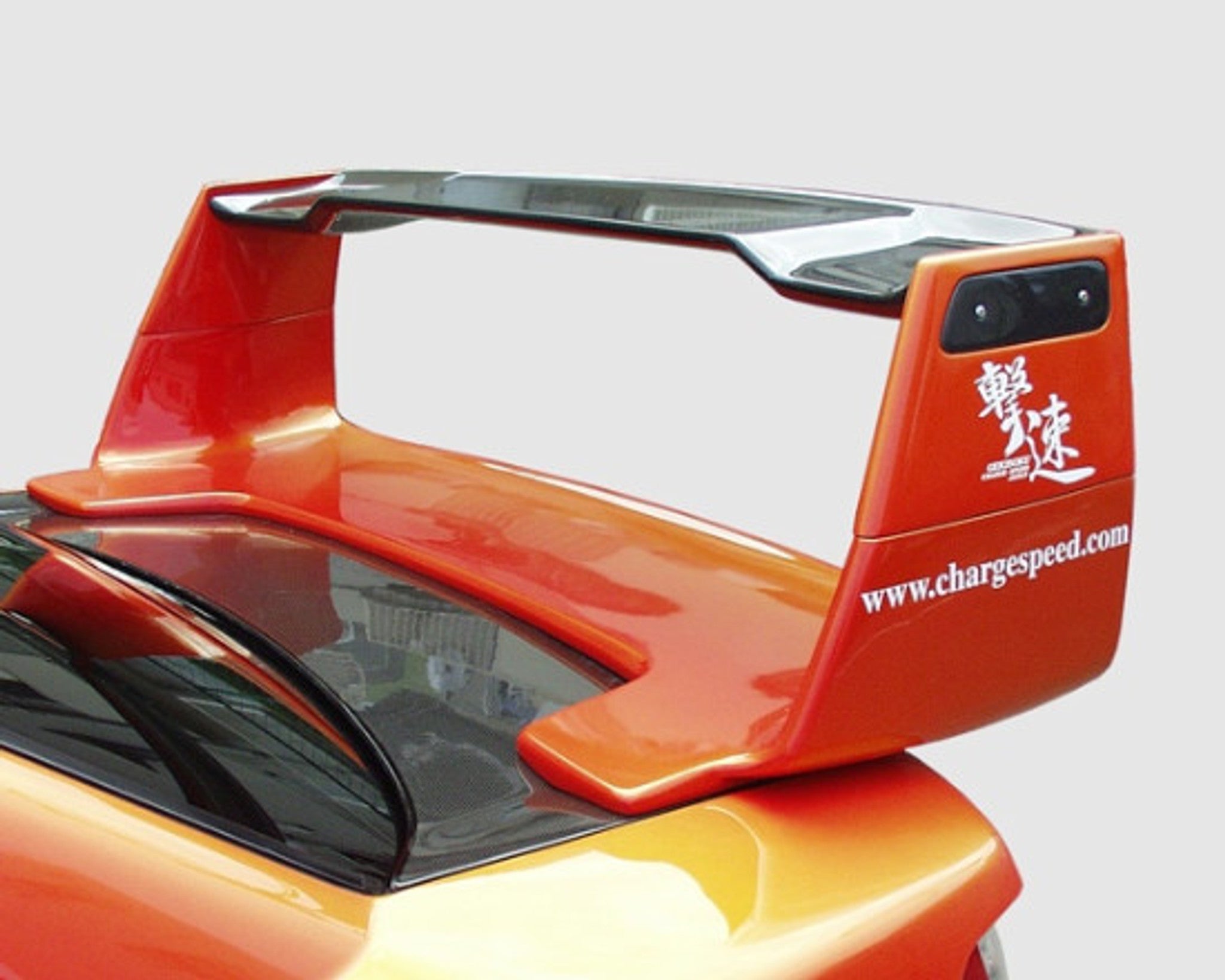 Charge Speed 2002-2007 Subaru WRX Full Composite Wing 3D With 3D Carbon Top