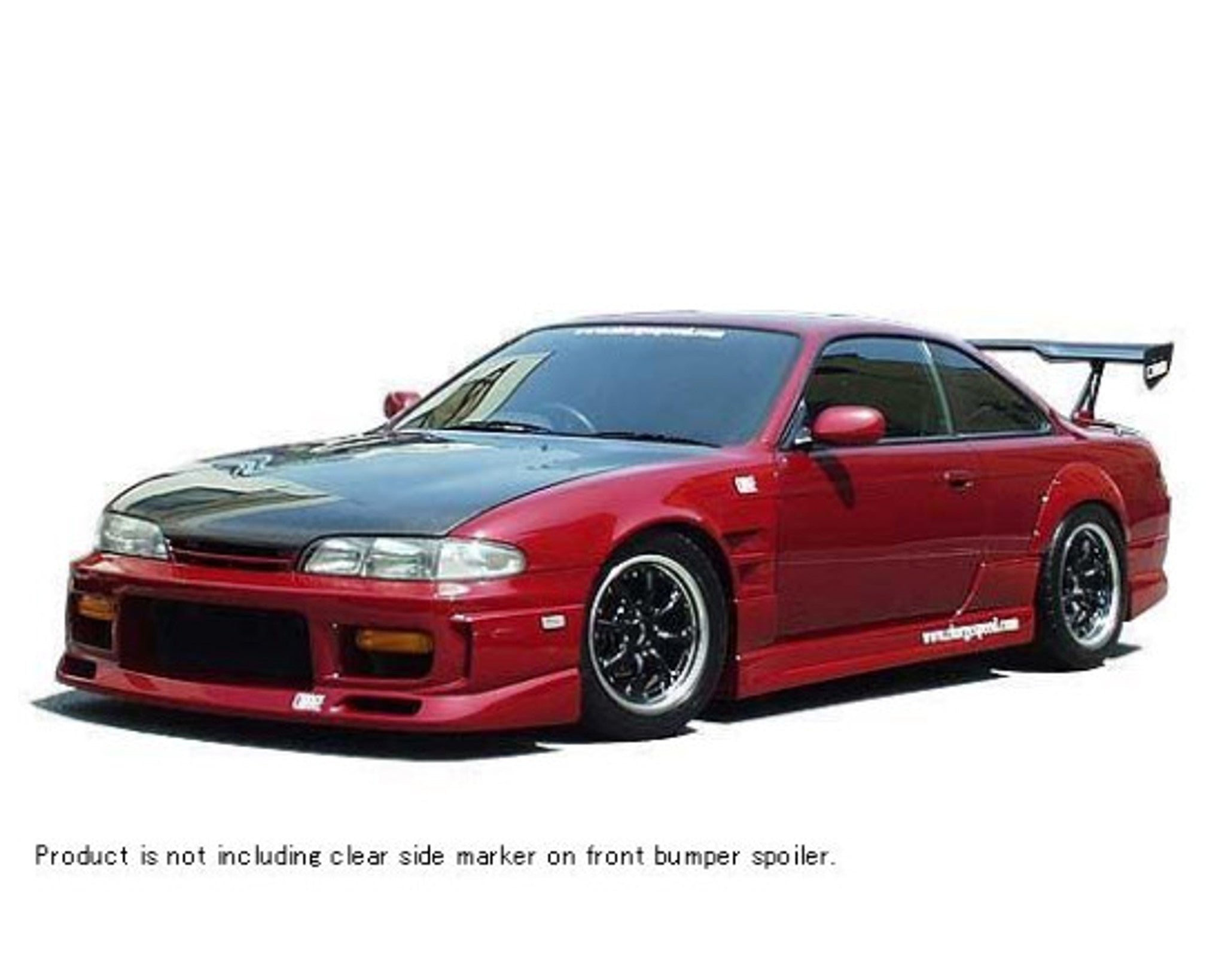 Charge Speed 1995-1996 Nissan 240SX S-14 Zenki Front Bumper With Grill