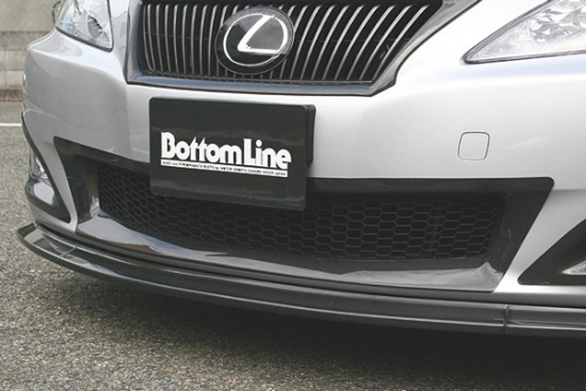 Charge Speed 2009-2010 Lexus IS250/ IS350 Front Bumper Center Cowl Carbon