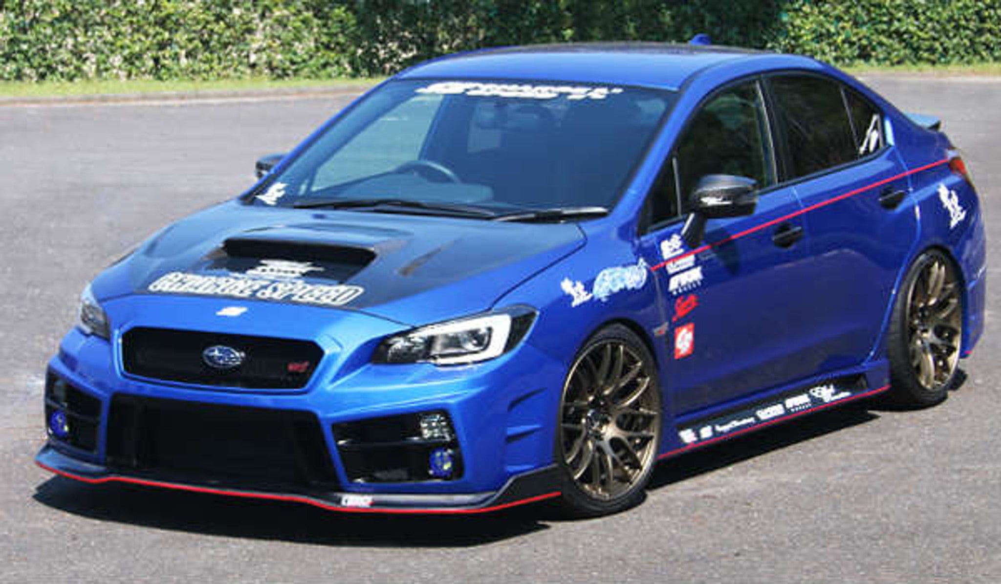 Charge Speed 2015-2021 Subaru WRX/ STi VA S4 Type-2B Complete Kit with Type B CARBON FRONT LIP
