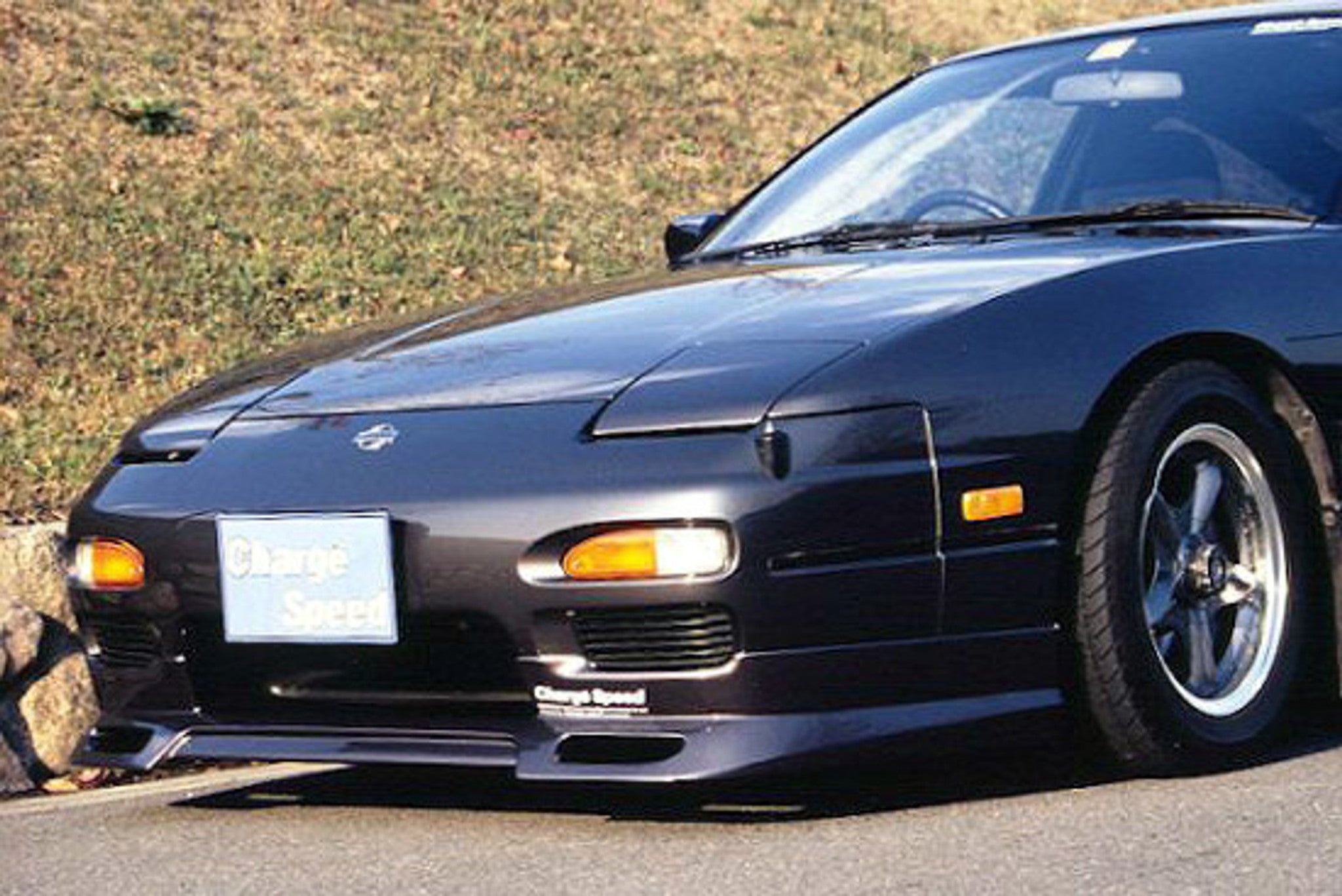 Charge Speed 1989-1994 Nissan 240SX RPS-13 Flip Light Middle Term Type-1 Front Spoiler