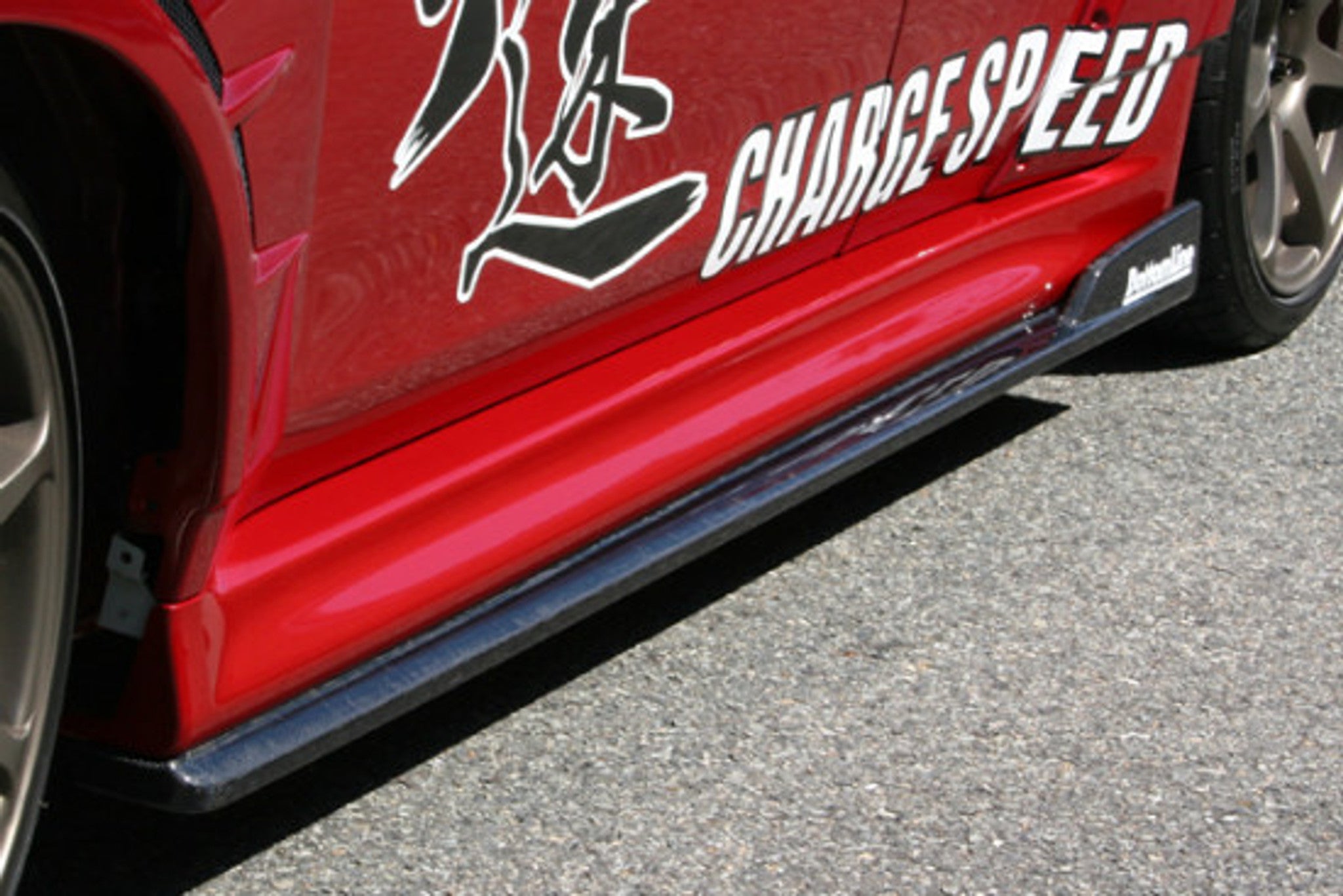 Charge Speed 2011-2017 Mitsubishi Lancer Evo X Bottom Line Type-2 Side Skirts Carbon