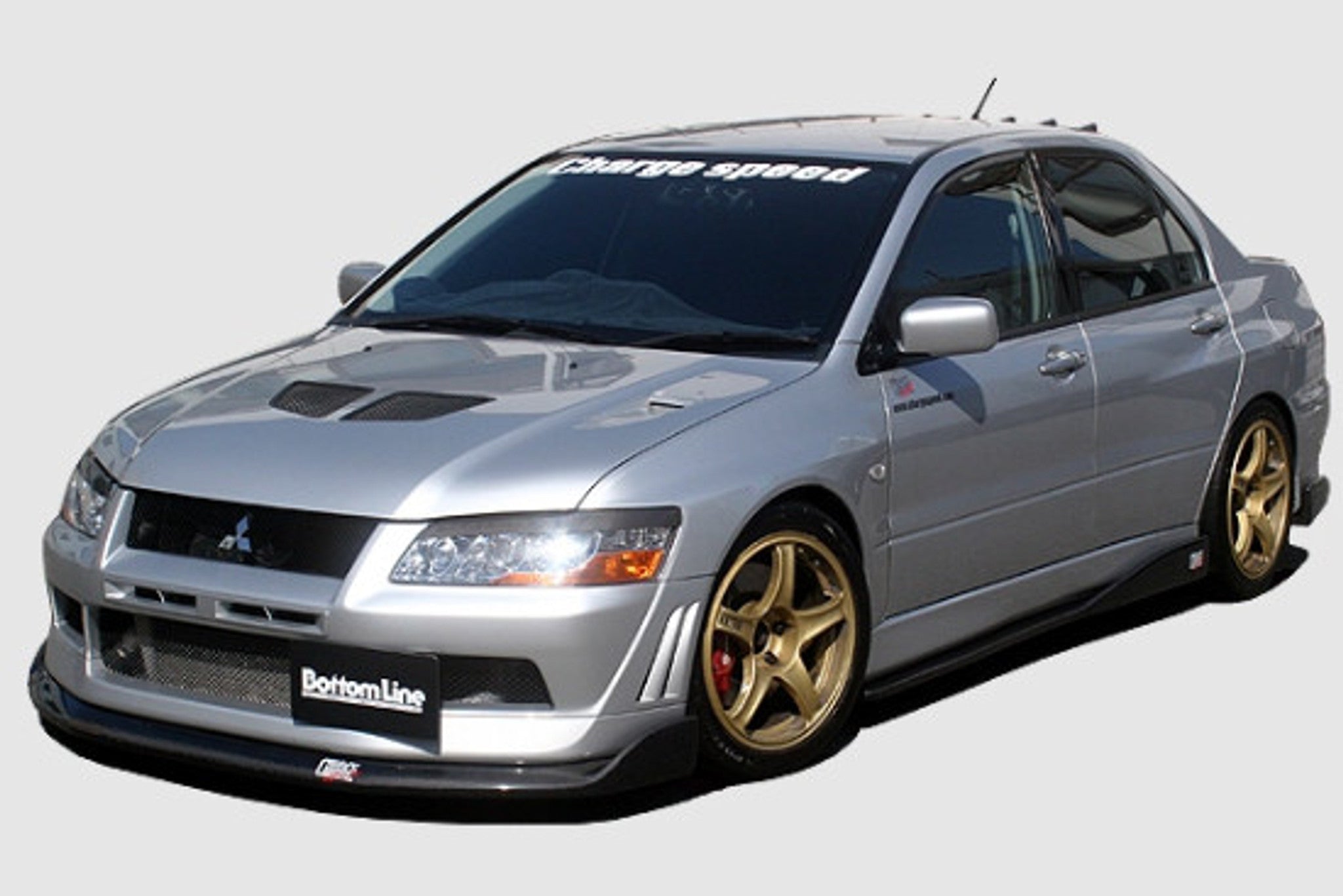 Charge Speed 2002 Mitsubishi Lancer Evo VII Bottom Line Full Lip Kit