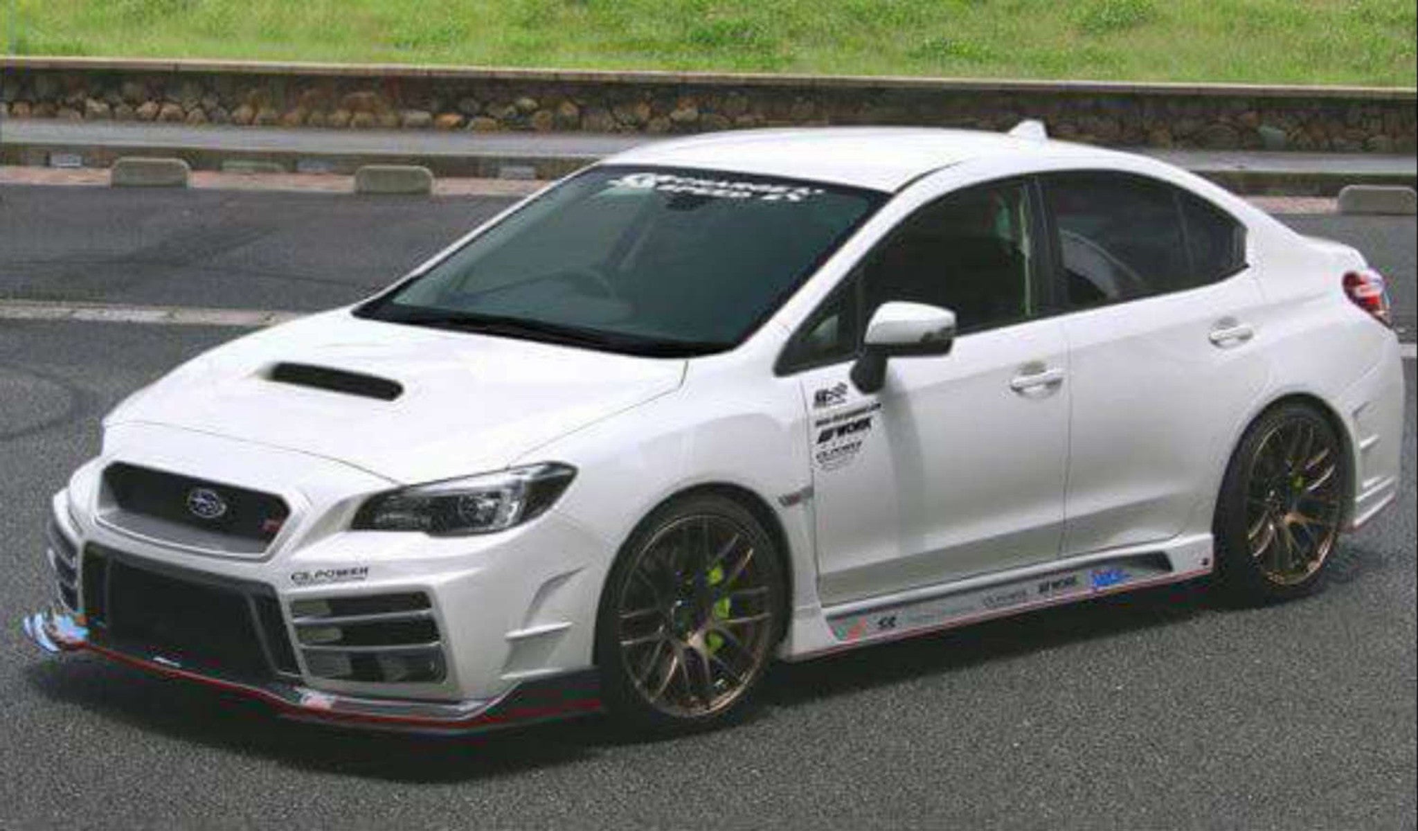 Charge Speed 2015-2021 Subaru WRX/ STi VA S4 Type-3B Front Bumper with CARBON FRONT LIP