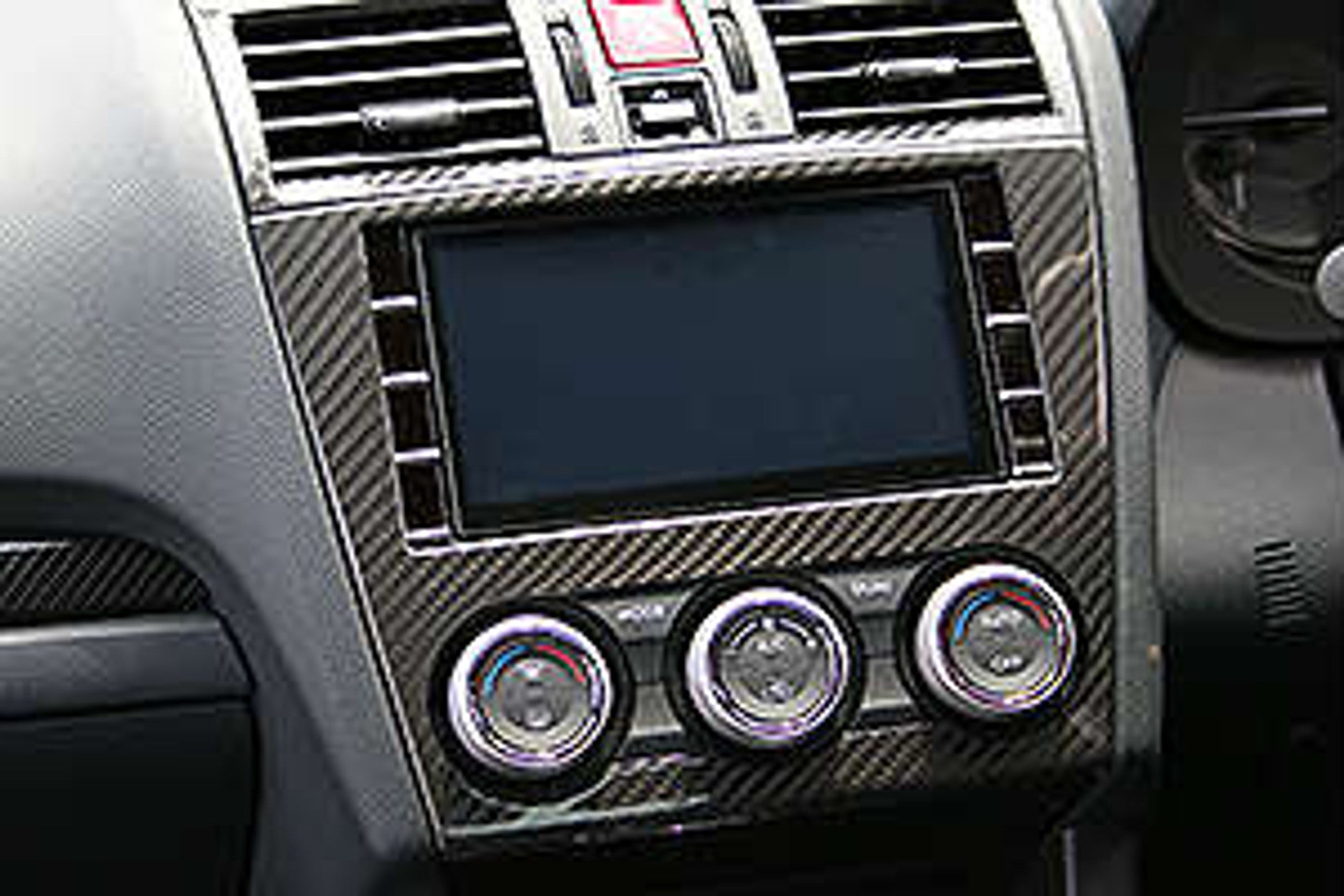 Charge Speed 2015-2021 Subaru WRX STi 4 Doors Sedan VA/ WRX S4 VAG DRY Carbon Double Din Center Panel Cowl
