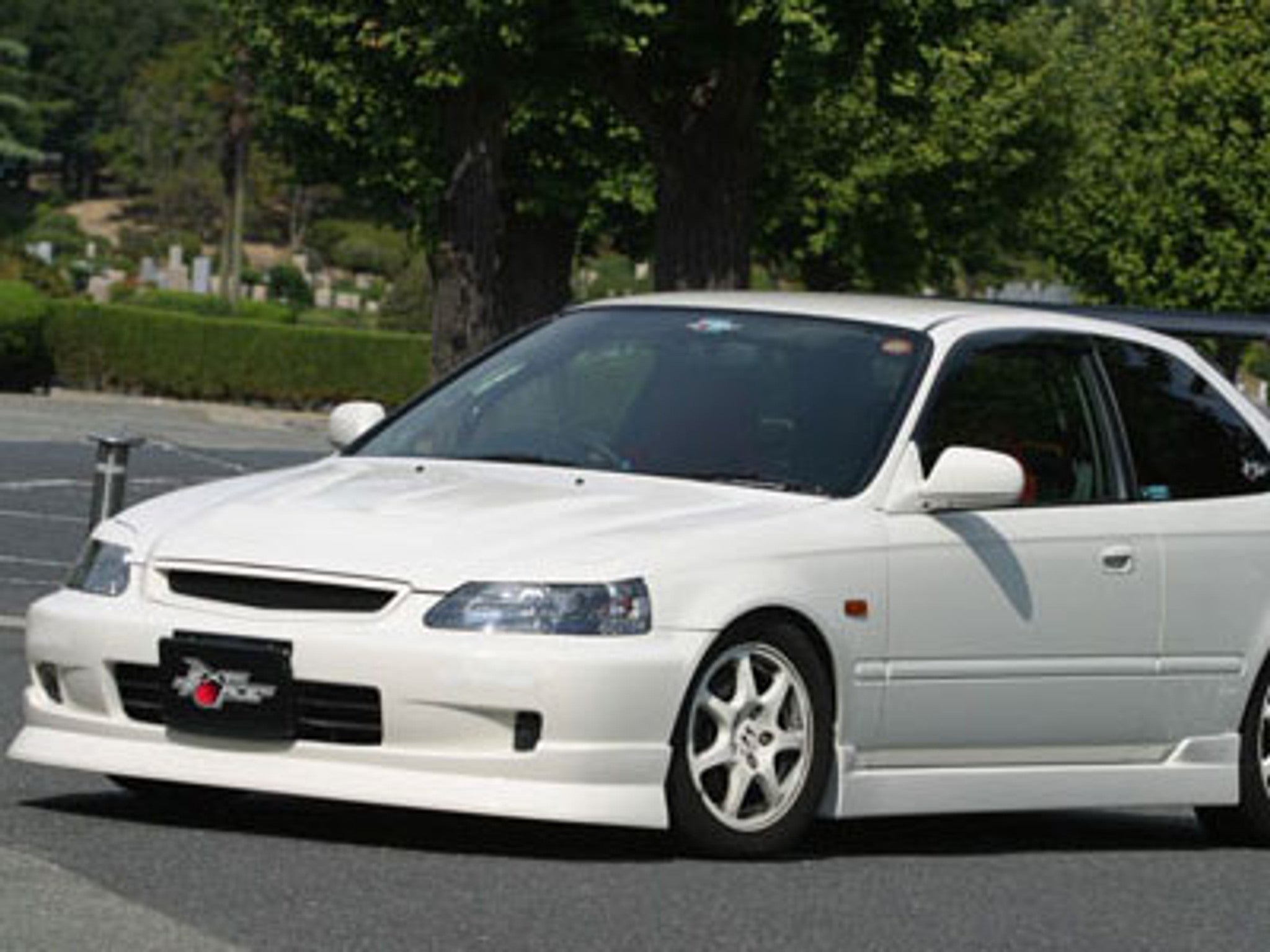 Charge Speed 1999-2000 Honda Civic All EK Carbon Front Spoiler