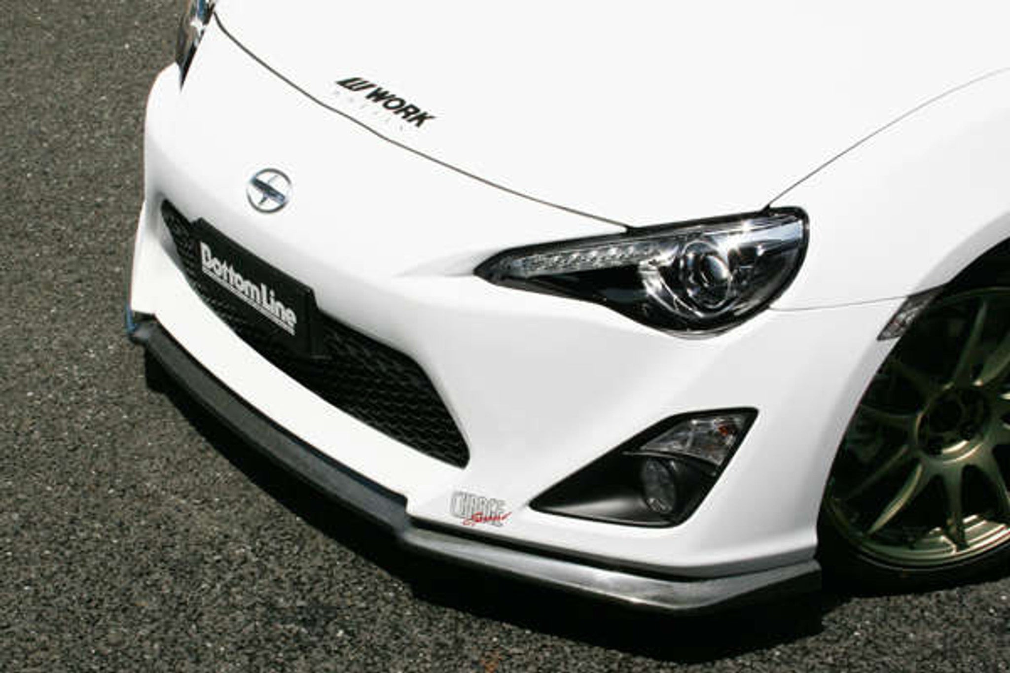 Charge Speed 2013-2016 Scion FR-S Model Bottom Lines Type 1 Carbon Front Lip