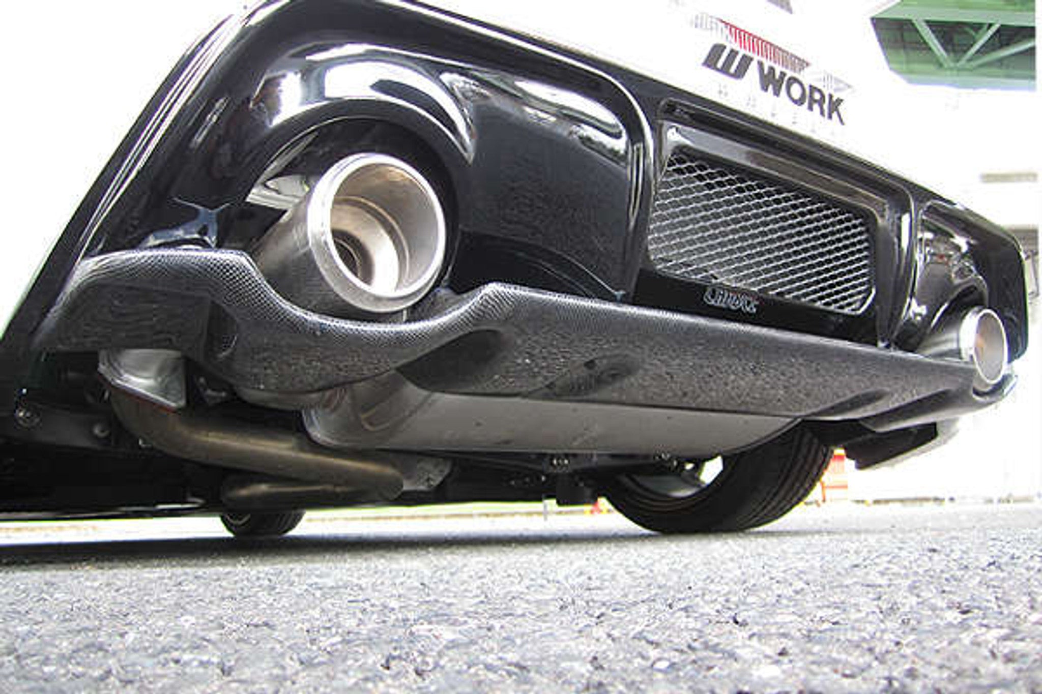 Charge Speed 2013-2020 Subaru BRZ/ Scion FRS All Models Carbon Rear Under Diffuser for OEM Rear Bumper