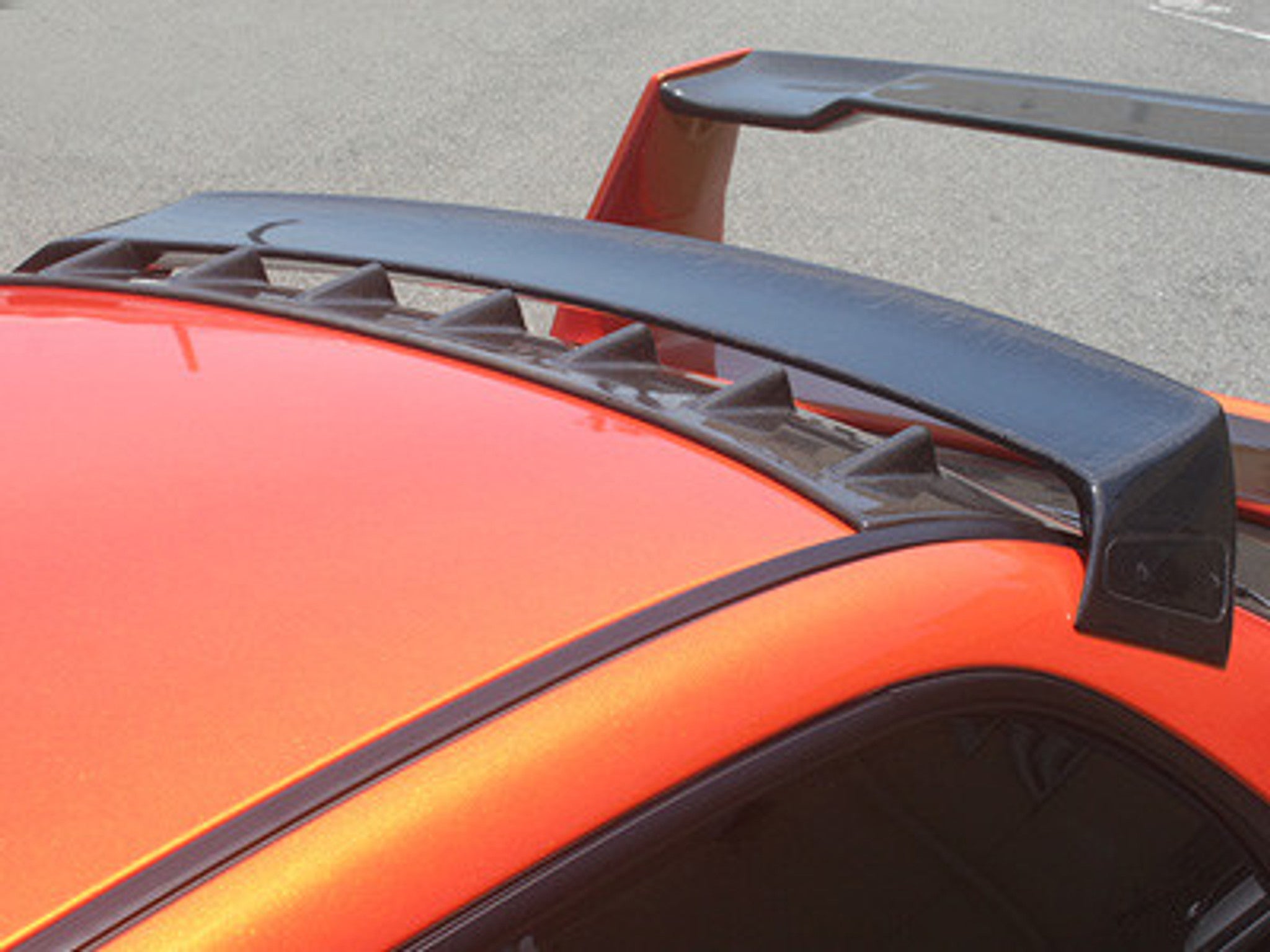Charge Speed 2002-2007 Subaru WRX FRP Roof Vane Wing