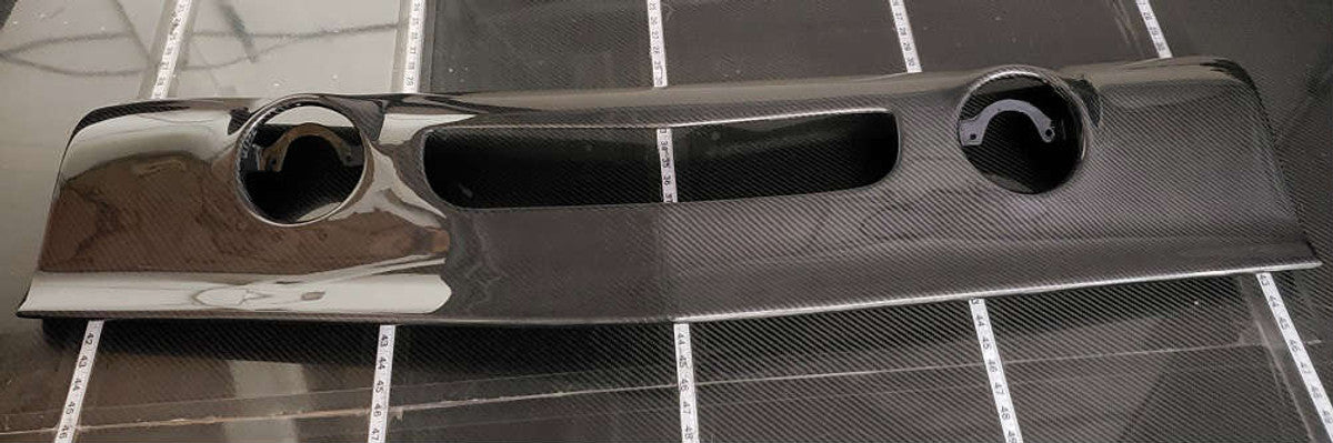 AC6330FLC - Advan Design 1967-1969 Chevy Camaro Carbon Front FOG Light Cover