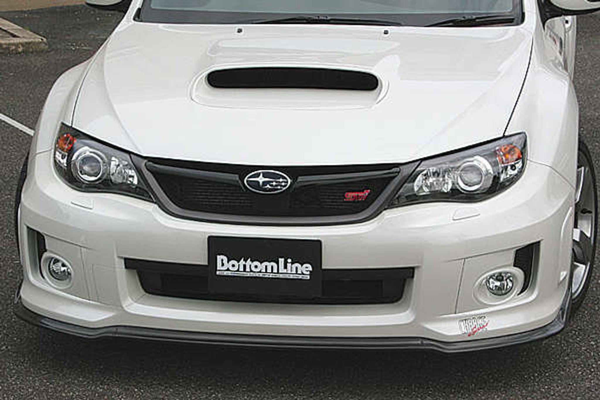 Charge Speed 2011-2014 Subaru WRX STi GR-B Hatchback Kouki BottomLine Type 2 Carbon Full Lip Kit for STi