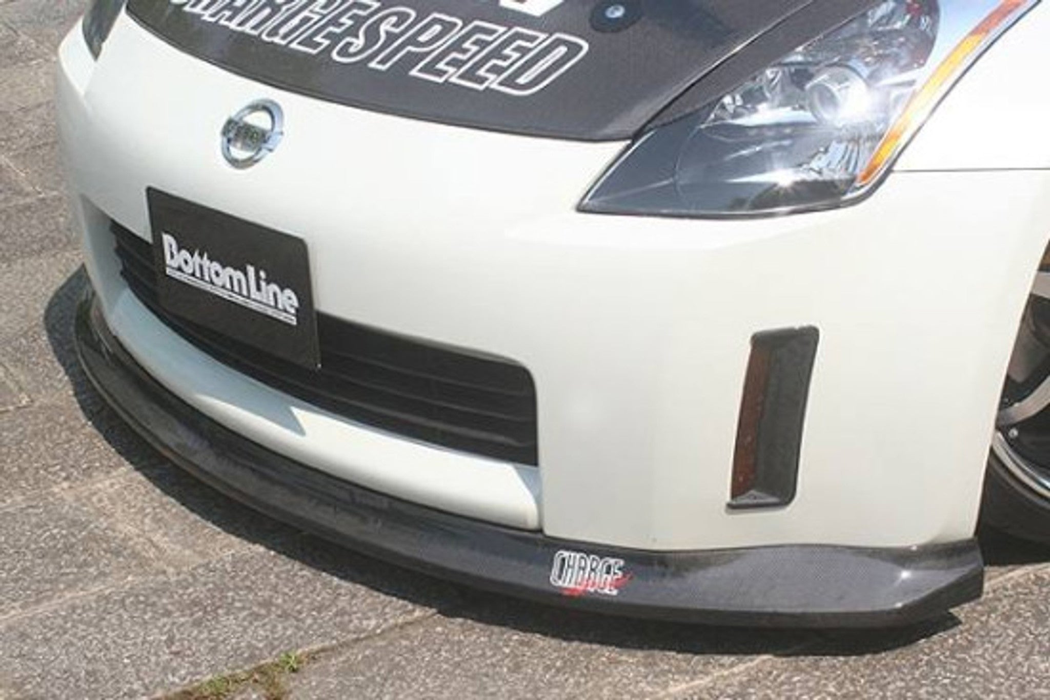 Charge Speed 2003-2005 Nissan 350Z Zenki Bottom Line FRP Front Lip