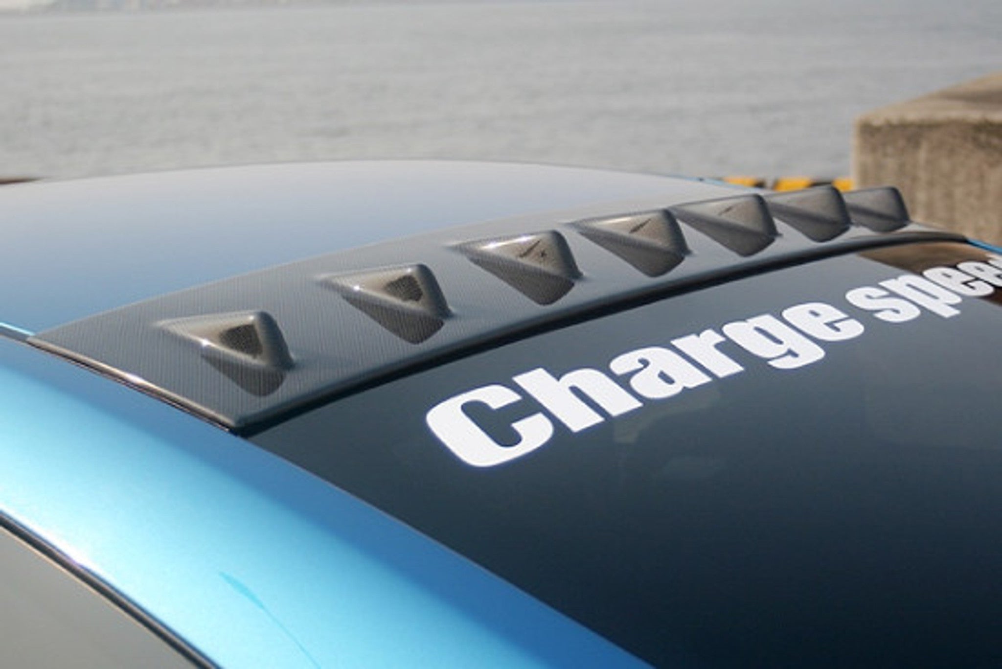 Charge Speed 2003-2007 Infiniti G-35 Coupe Carbon Roof Fin