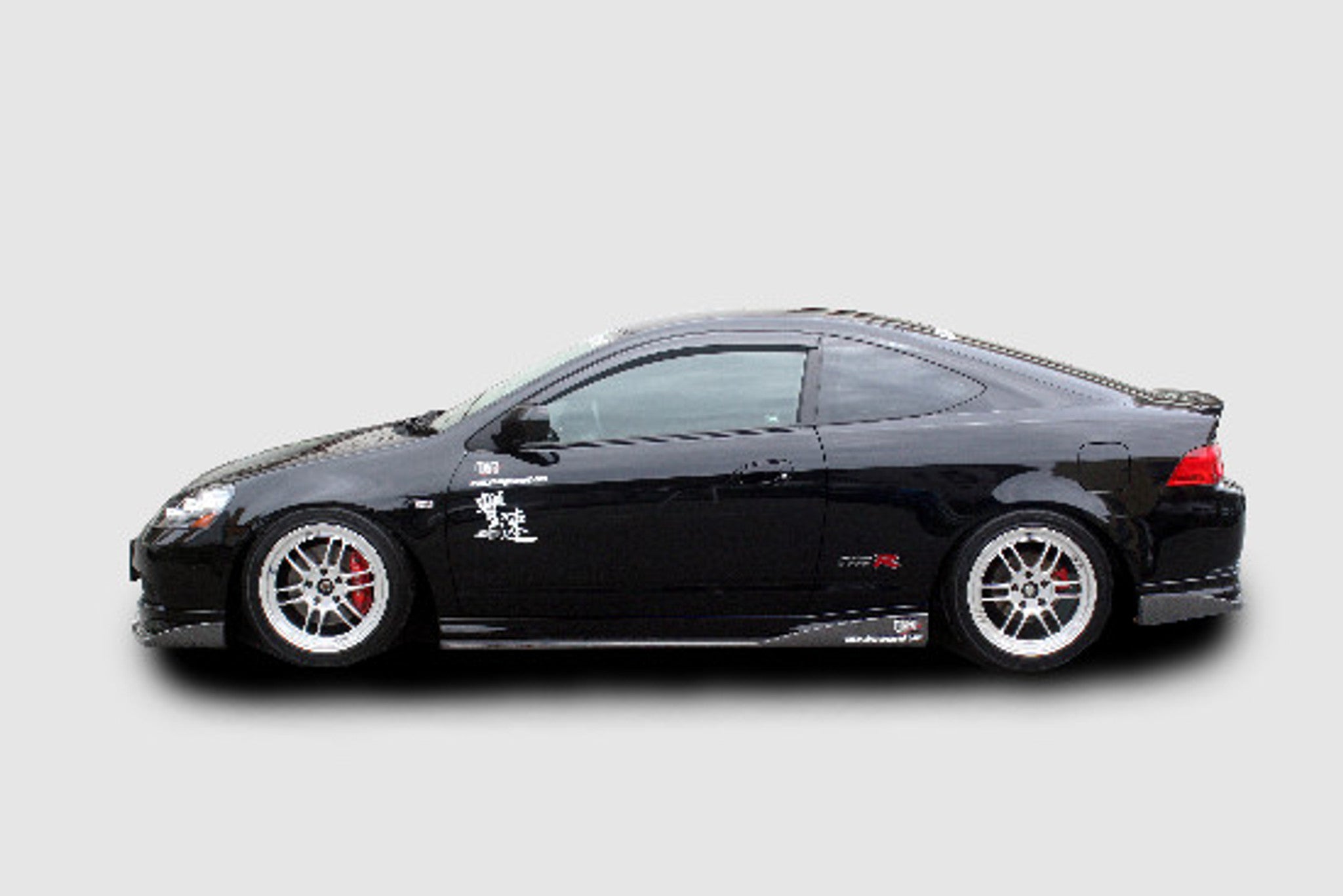 Charge Speed 2005-2006 Acura RSX DC-5 Kouki Bottom Line Carbon Side Skirts