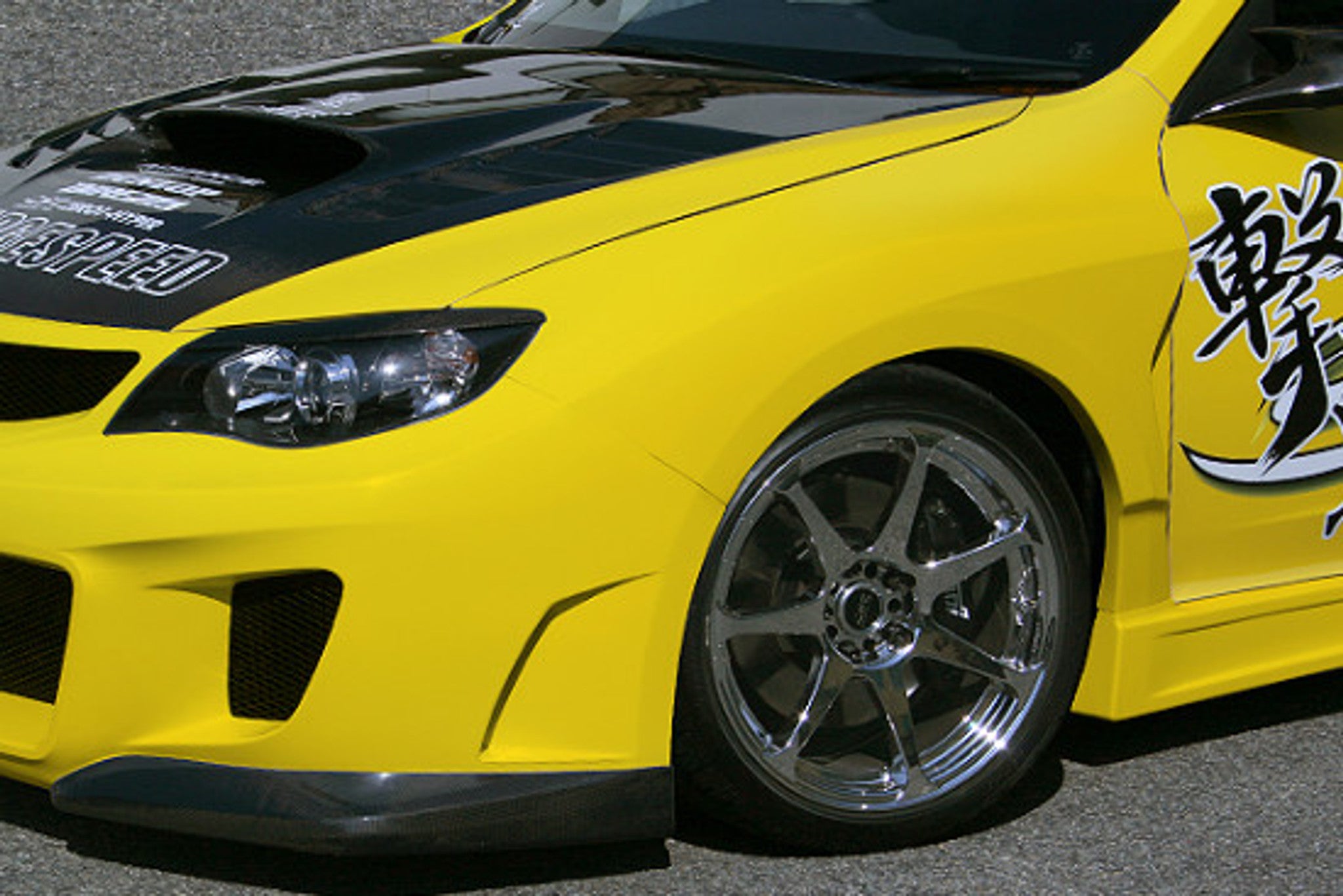 Charge Speed 2008-2014 Subaru WRX STi All GR-B Hatchback/ GV Sedan GT Style Front Fenders 20mm Wide
