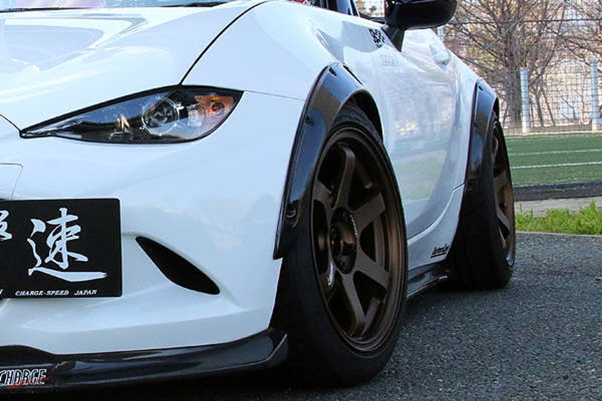 Charge Speed 2016-2023 Mazda Miata MX5 ND 50mm Carbon Bubble Over Fenders Set