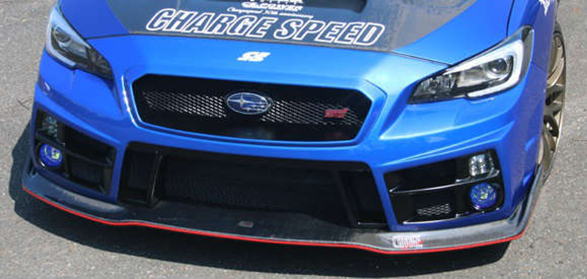 Charge Speed 2015-2021 Subaru WRX/ STi Type 2B FRP Wide Body Complete Kit with Type B FRP FRONT LIP & FRP Rear Diffuser