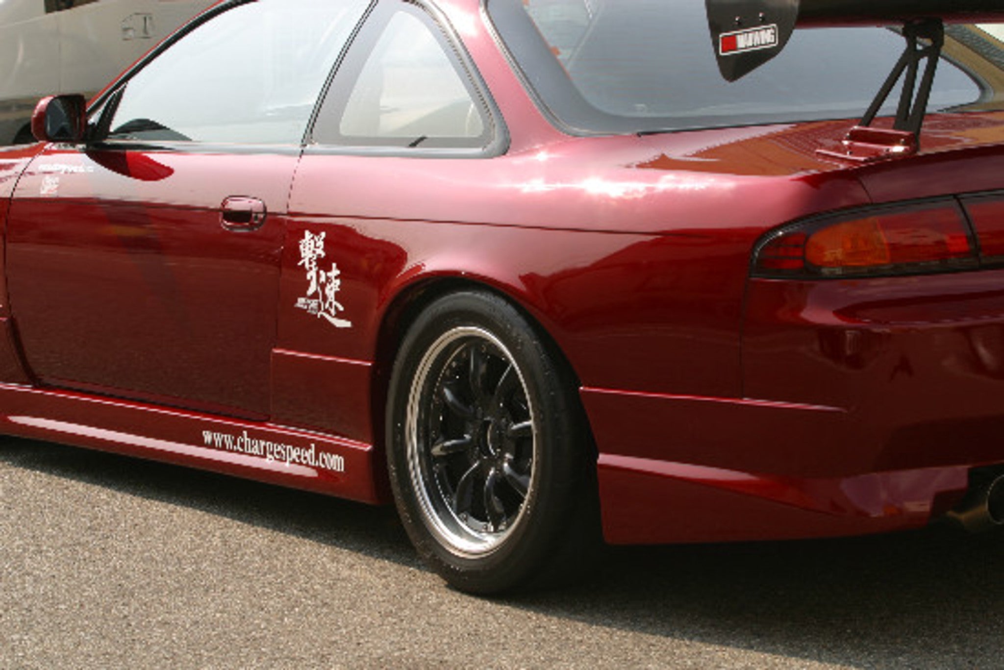 Charge Speed 1995-1998 Nissan 240SX S-14 Zenki/ Kouki Rear Wide Fender 50MM Wide