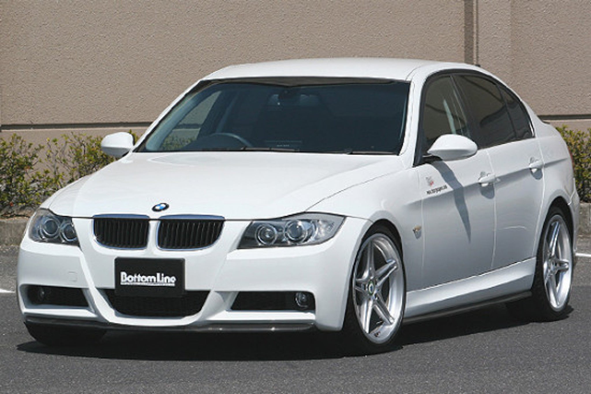 CHARGE SPEED 2005-2008 BMW E90 3-SERIES M-SPORT SEDAN BOTTOM LINE FRP FULL LIP KIT