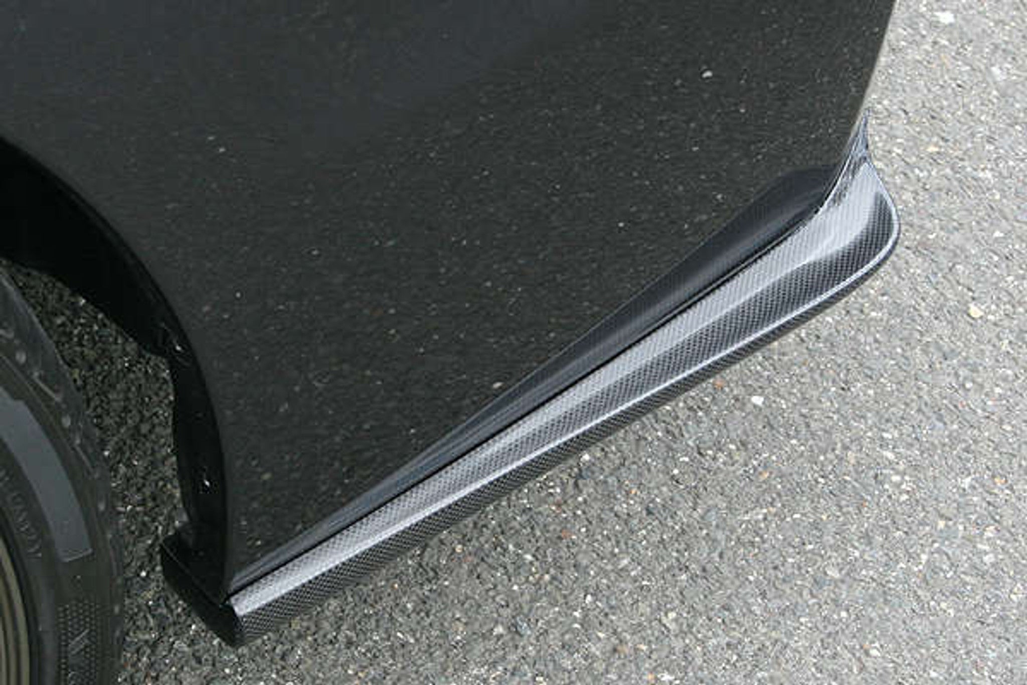Charge Speed 2012-2015 Subaru Impreza 4Dr Sedan GJ Bottom Line Carbon Rear Caps