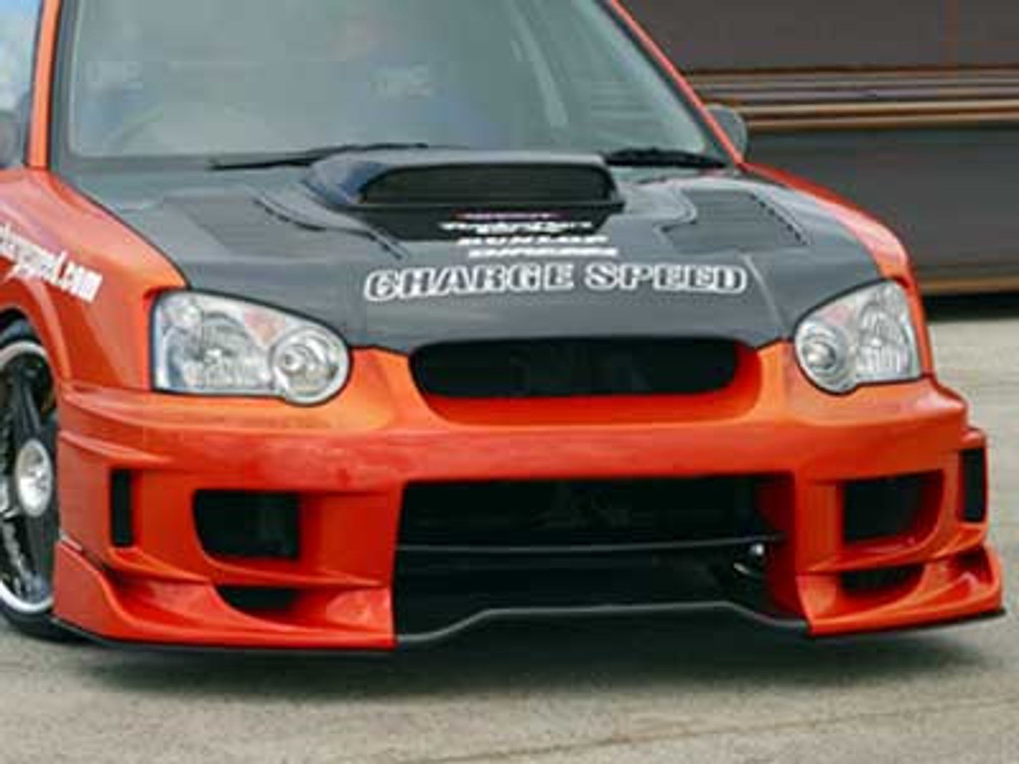 Charge Speed 2004 Subaru Impreza GD-B Peanut Eye Type-2 Full Kit With 3D Carbon Center