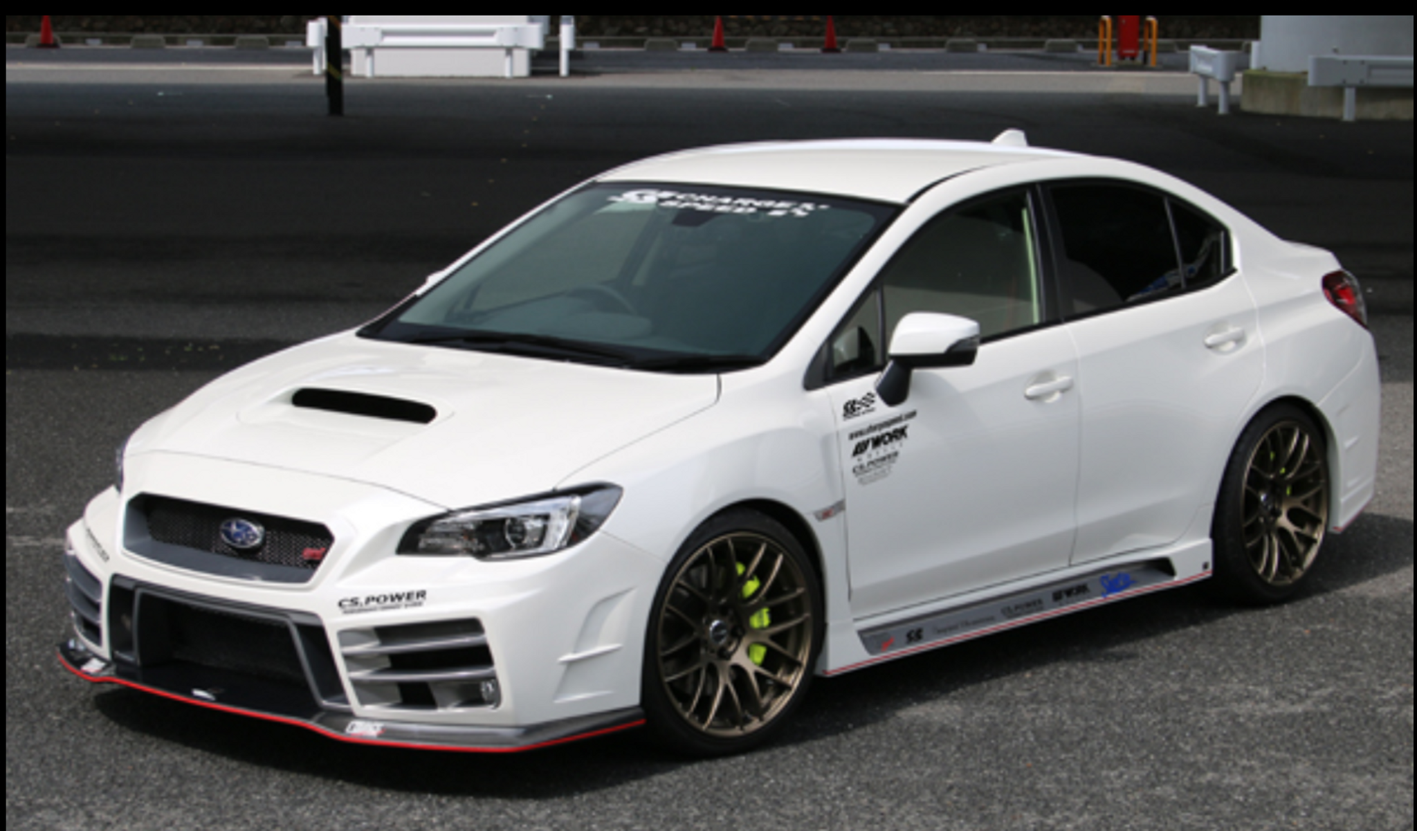 Charge Speed 2015-2021 Subaru WRX/ STi VA Type 3A Complete Kit with Type A CARBON FRONT LIP