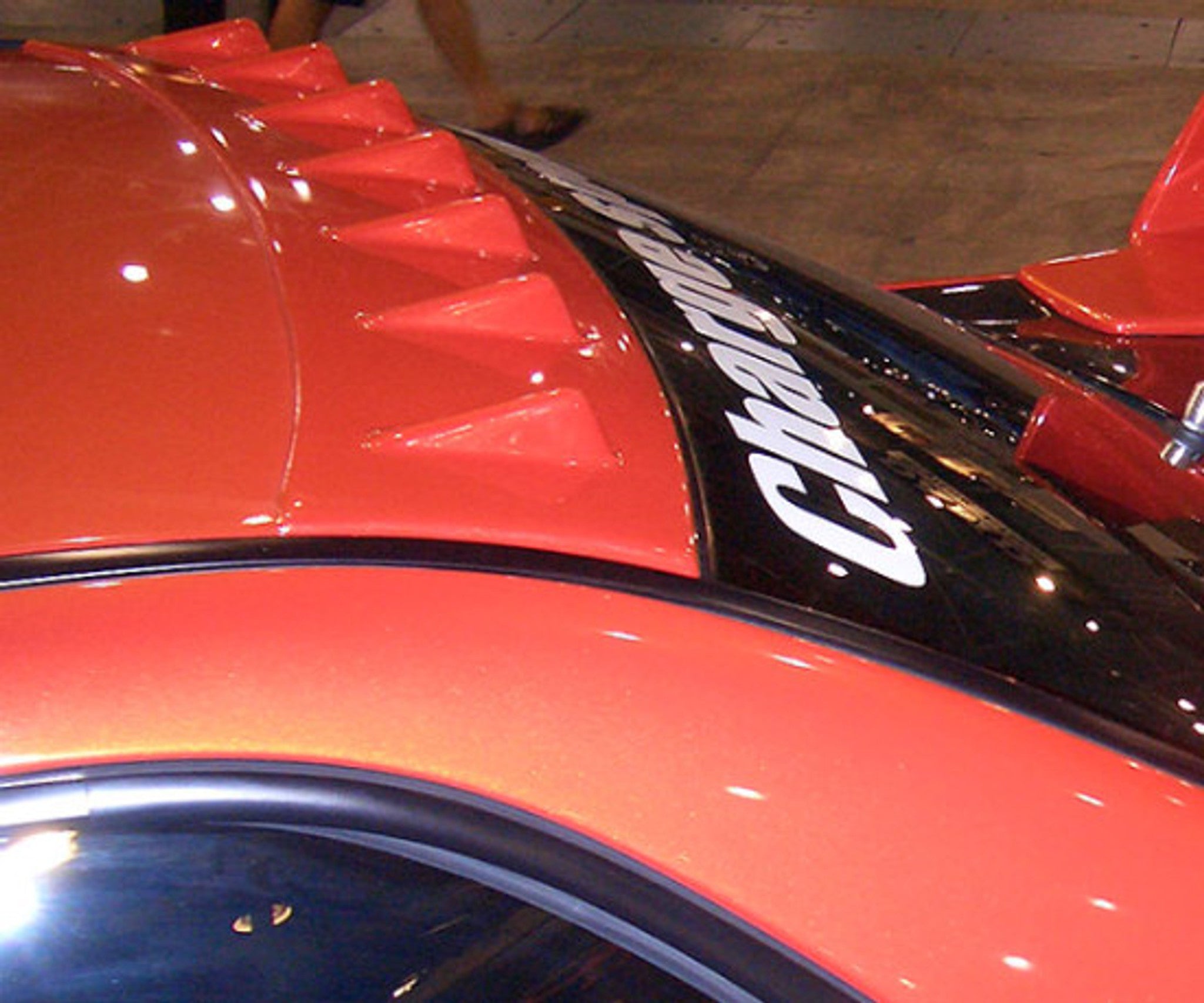 Charge Speed 2002-2007 Subaru WRX FRP Roof Fin
