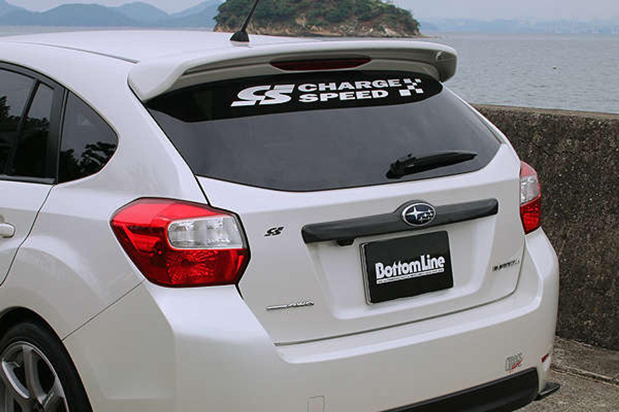 Charge Speed 2012-2016 Subaru Impreza GP/ XV 5 Doors Sports Hatchback Carbon Rear Finisher