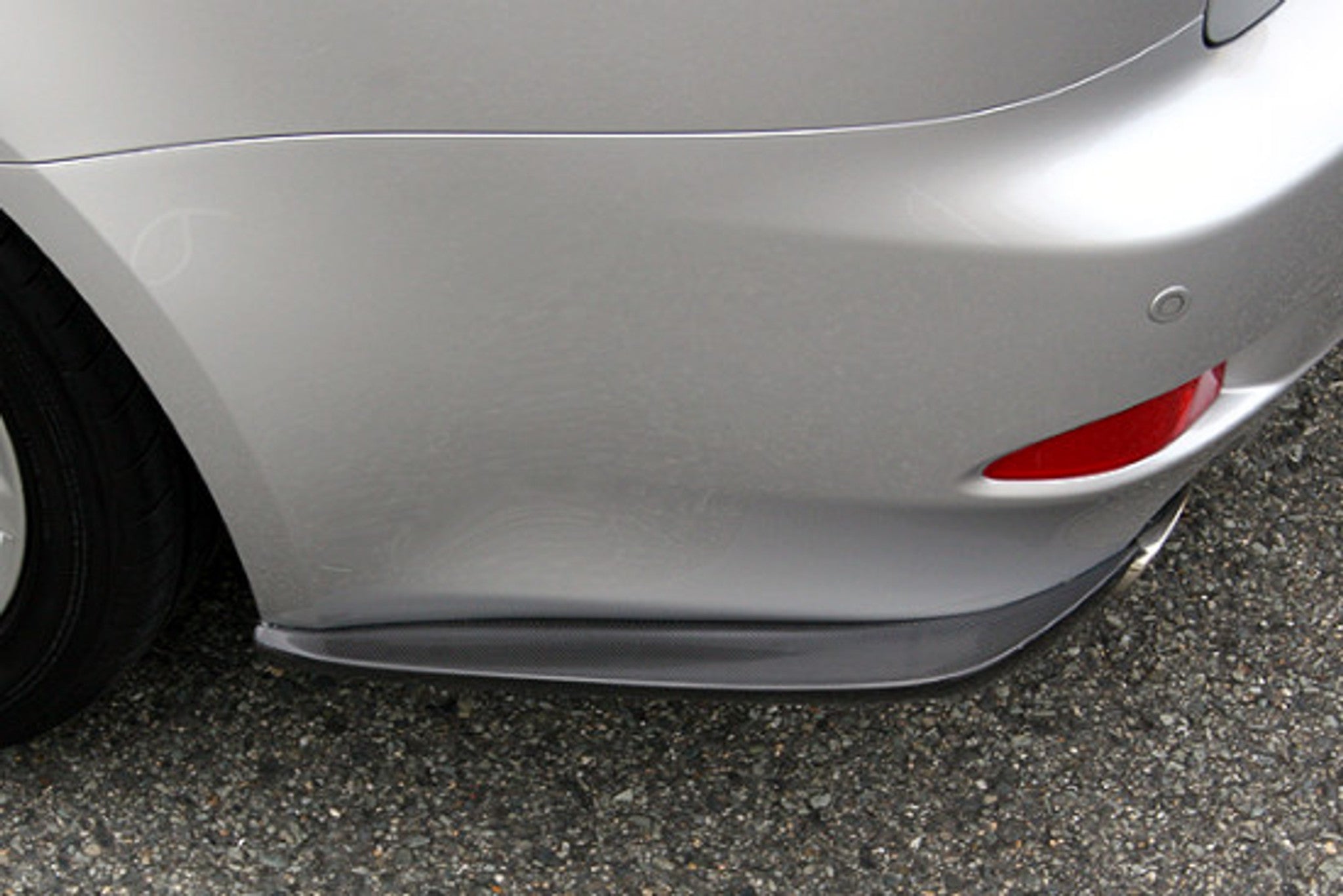 Charge Speed 2006-2012 Lexus IS250/ IS350 Bottom Line Rear Caps Carbon