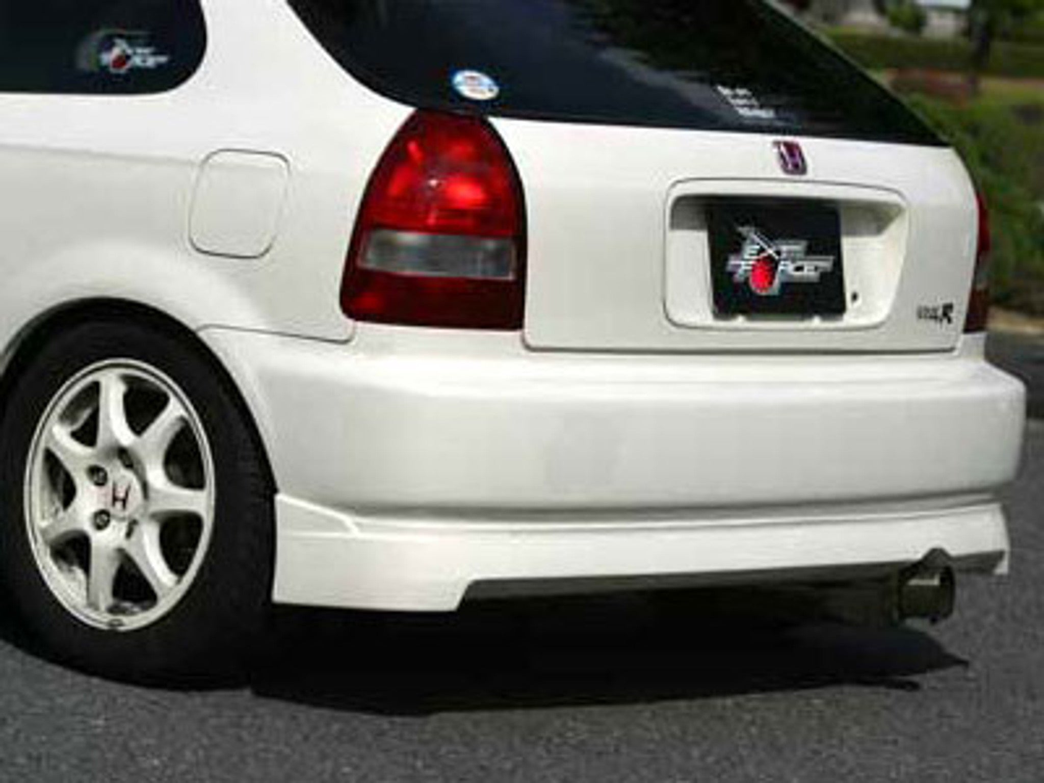 Charge Speed 1999-2000 Honda Civic HB EK Rear Under Spoiler