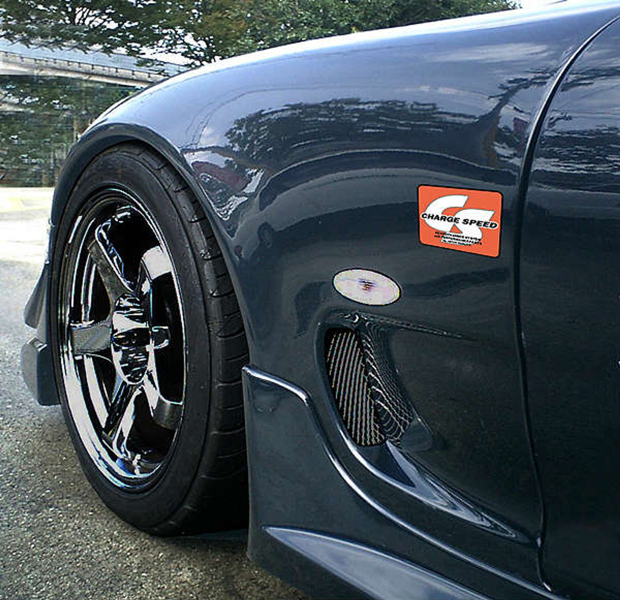 Charge Speed 1993-2004 Mazda RX7 D-1 Style Type 2 Front 20MM Wide Body Fenders