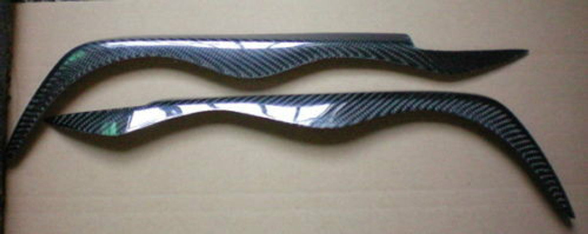 AC563EBC - Advan Design 1999-2005 BMW E46 3-Series Sedan Carbon Fiber Eye Lids