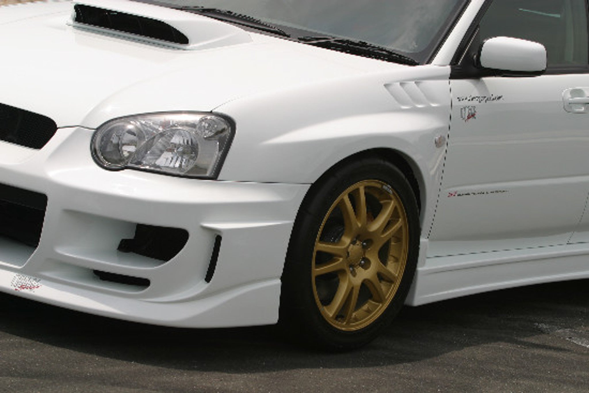 Charge Speed 2004-2005 Subaru Impreza GD-B D-1 Front Fenders With Duct