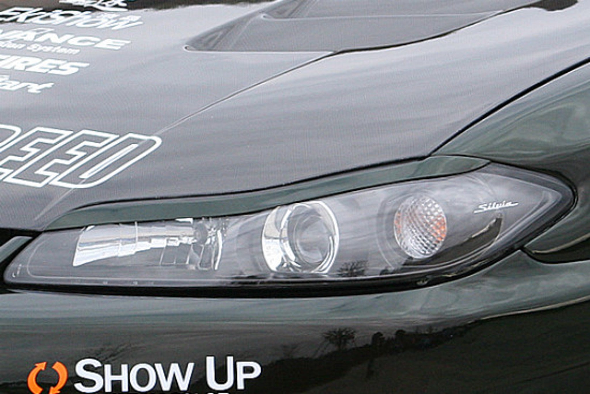 Charge Speed 1999-2005 Nissan S-15 Headlight FRP Eye Brows