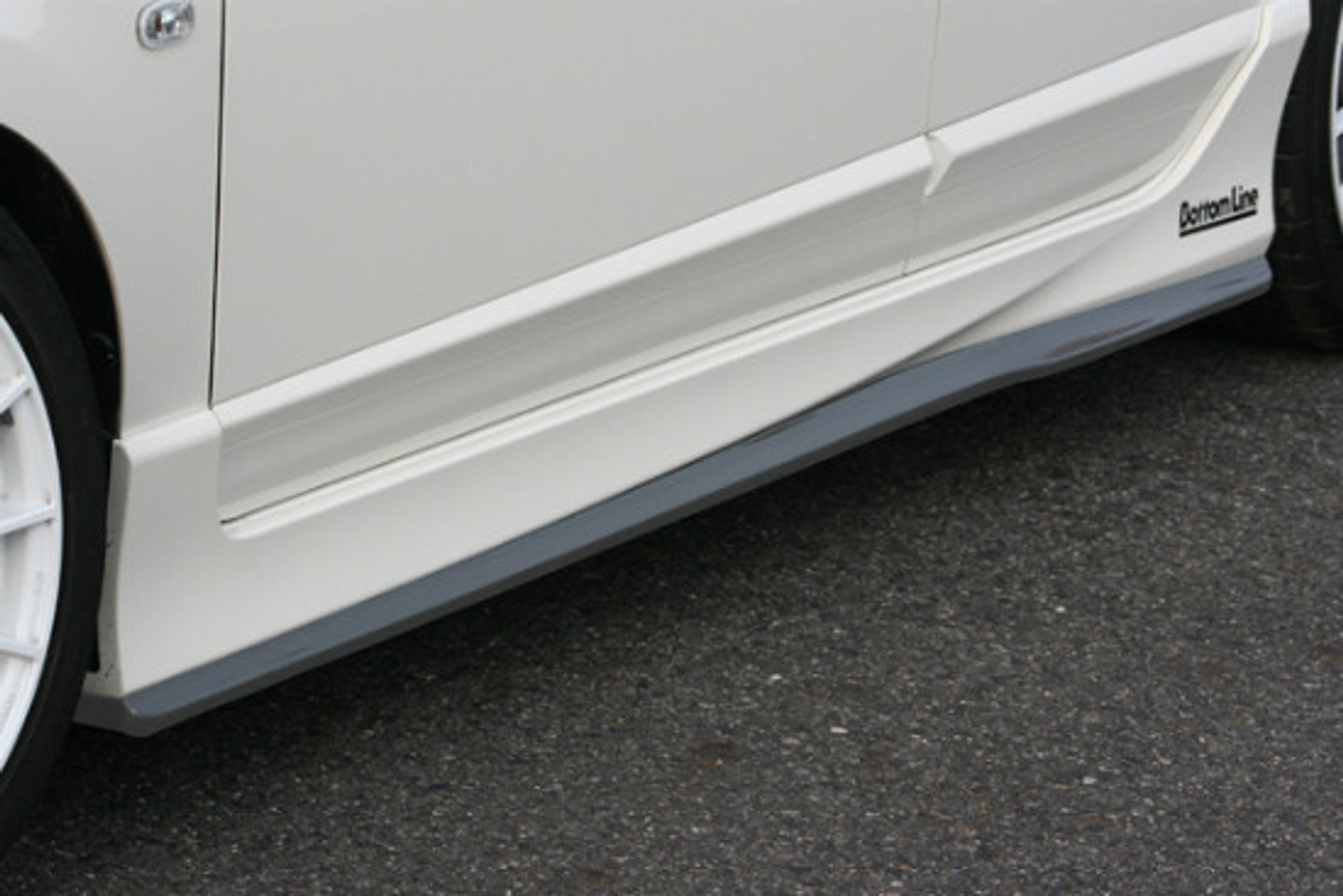 Charge Speed 2006-2010 Honda Civic FD2 Sedan JDM/ 2006-2010 Acura CSX Bottom Line Carbon Side Skirts