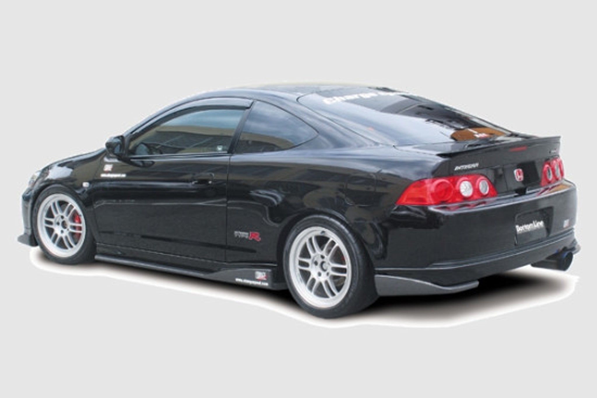 Charge Speed 2005-2006 Acura RSX DC-5 Kouki Bottom Line Carbon Rear Caps