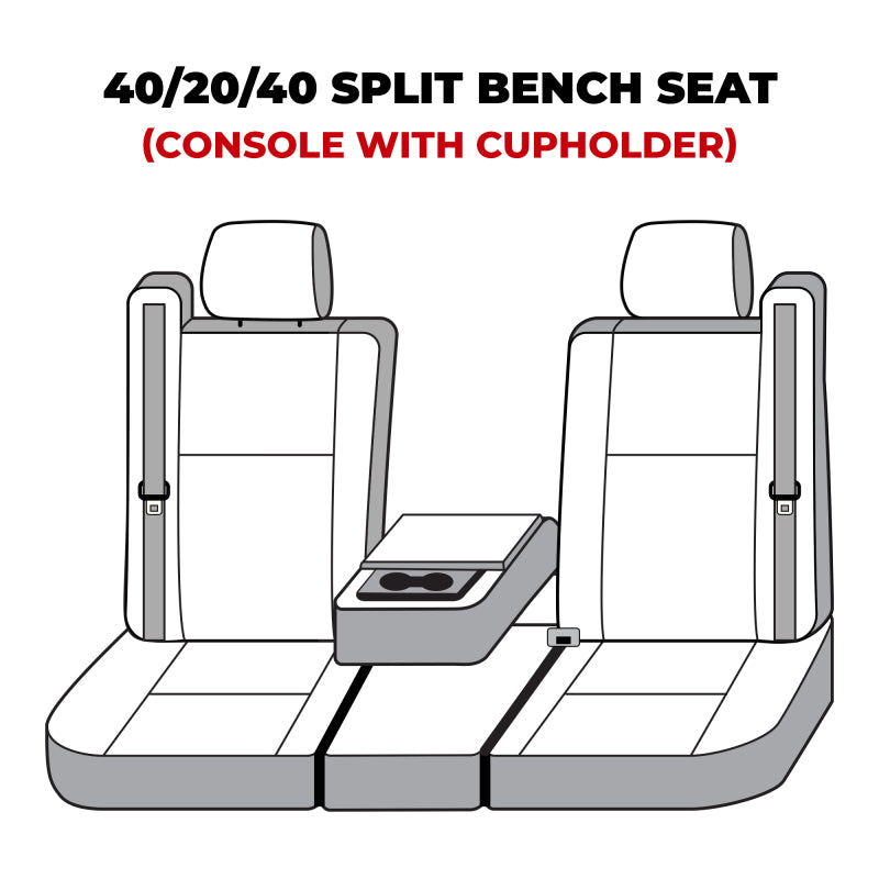 Covercraft 01-06 Ford Super Polycotton SeatSaver Custom Front Row Seat Covers - Grey