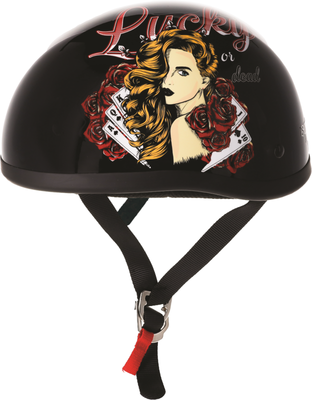 Skid Lids Lucky Lady Original Helmet - XS