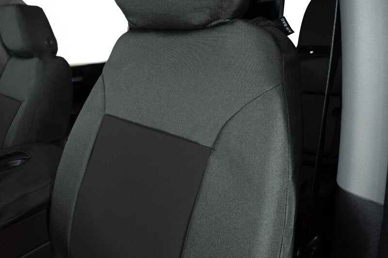 Covercraft 17-22 Ford F250/F350/F450/F550 Endura PrecisionFitFront Row Seat Covers - Charcoal/Blk