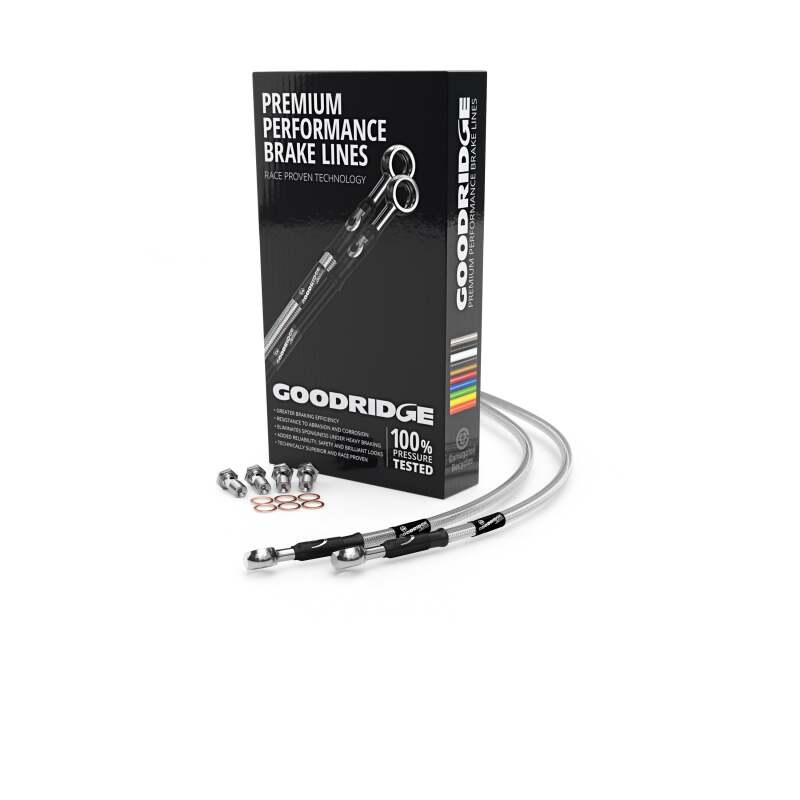 新rin Technafit Stainless Steel Brake Lines Front & Rear Big Brake