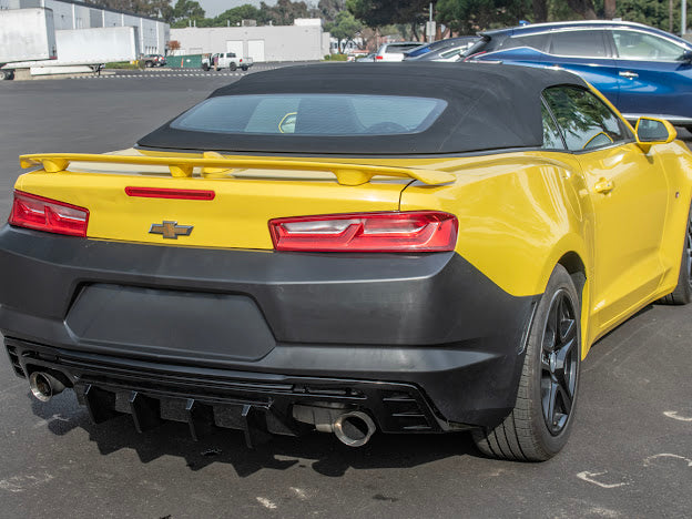 2016-2018 CAMARO ZL1 PACKAGE REAR BUMPER COVER REPLACEMENT & DIFFUSER