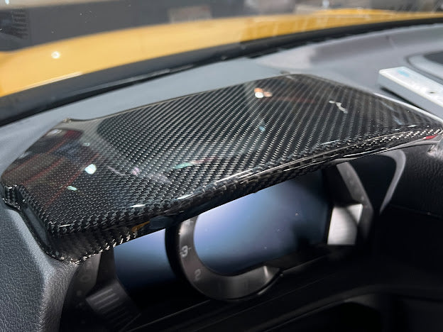 2020-up Toyota GR Supra A90 A91 |Factory Style Carbon Fiber Dashboard Instrument Panel Cover